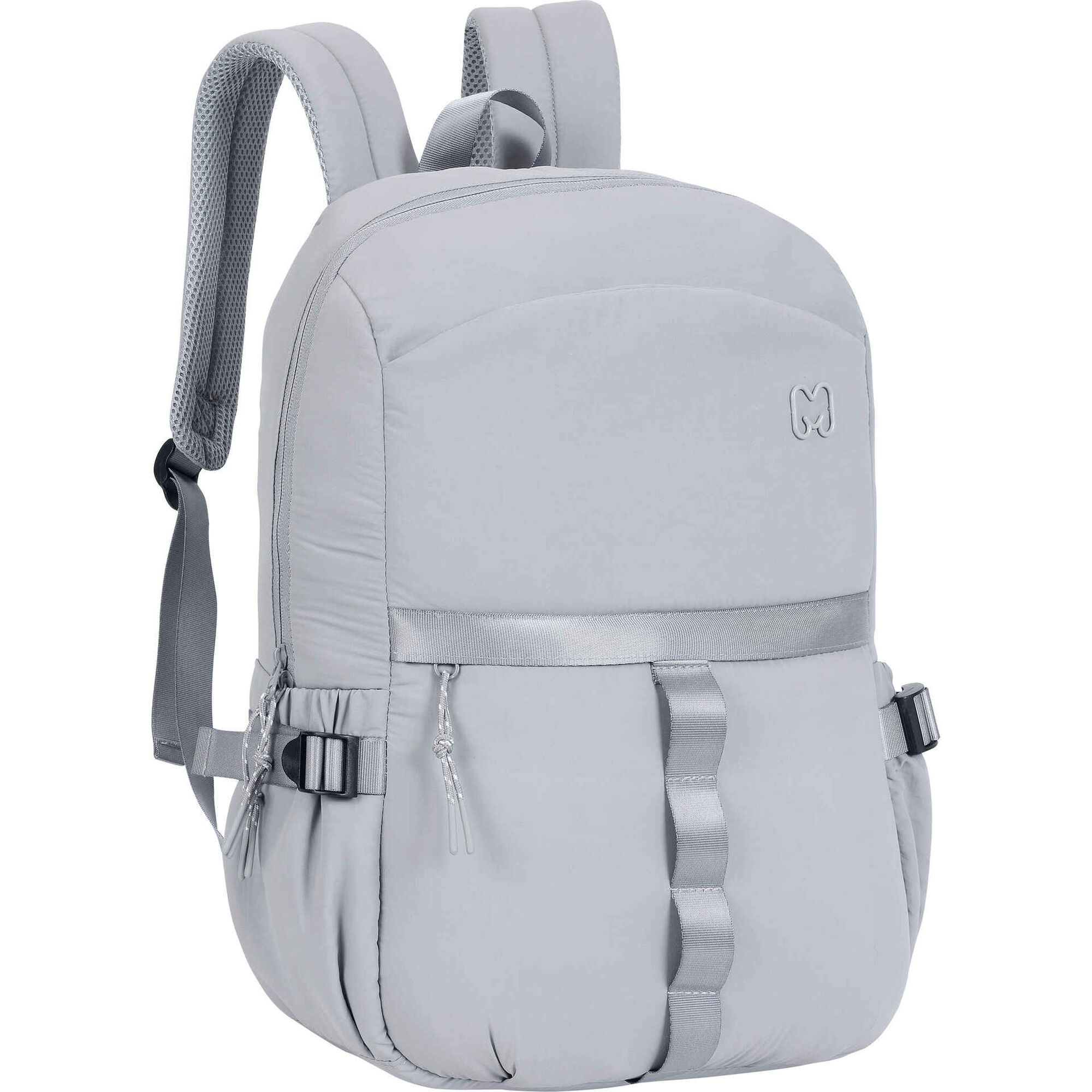 Mochila Cinza Office Though Marshmallow