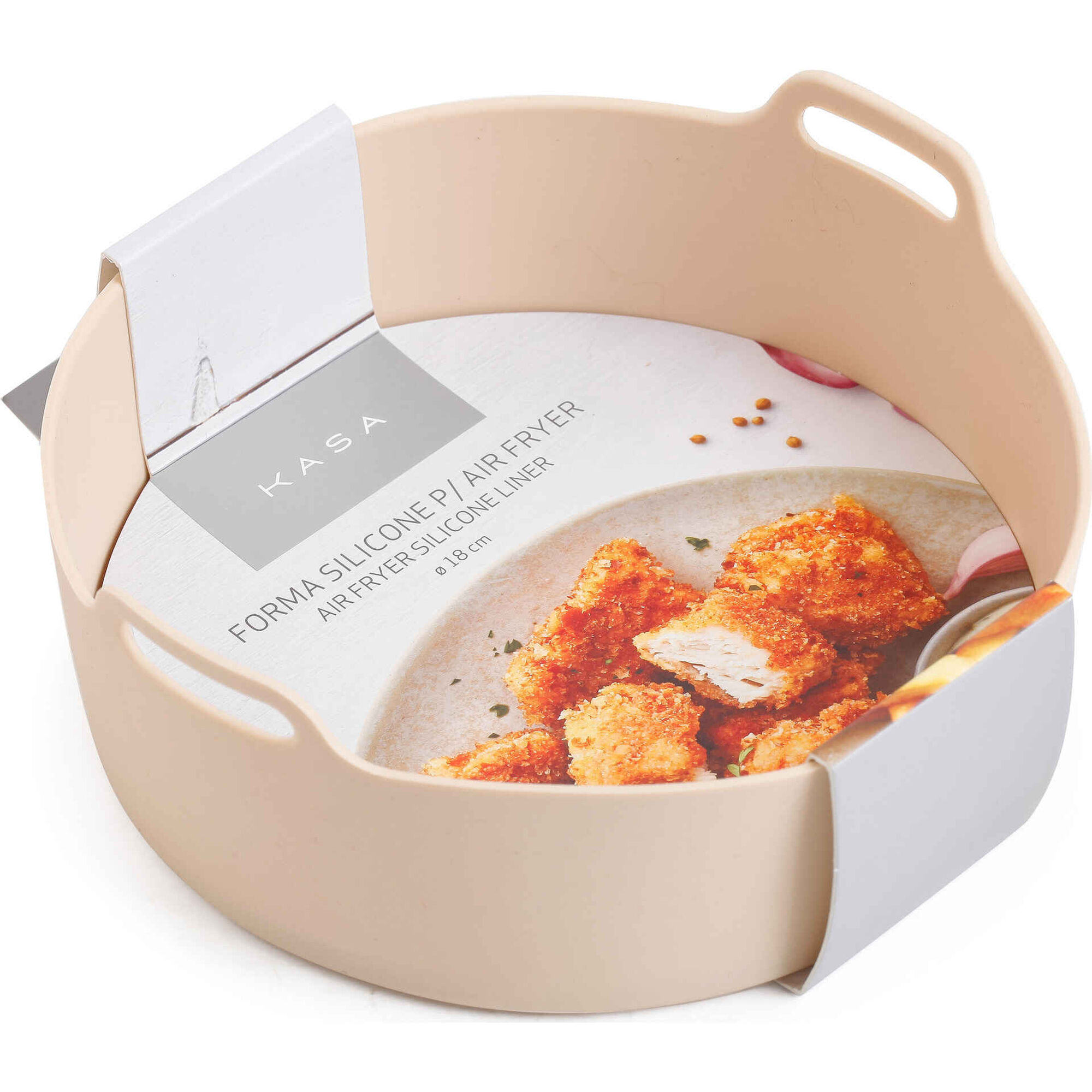 Forma Silicone 18cm para Air Fryer