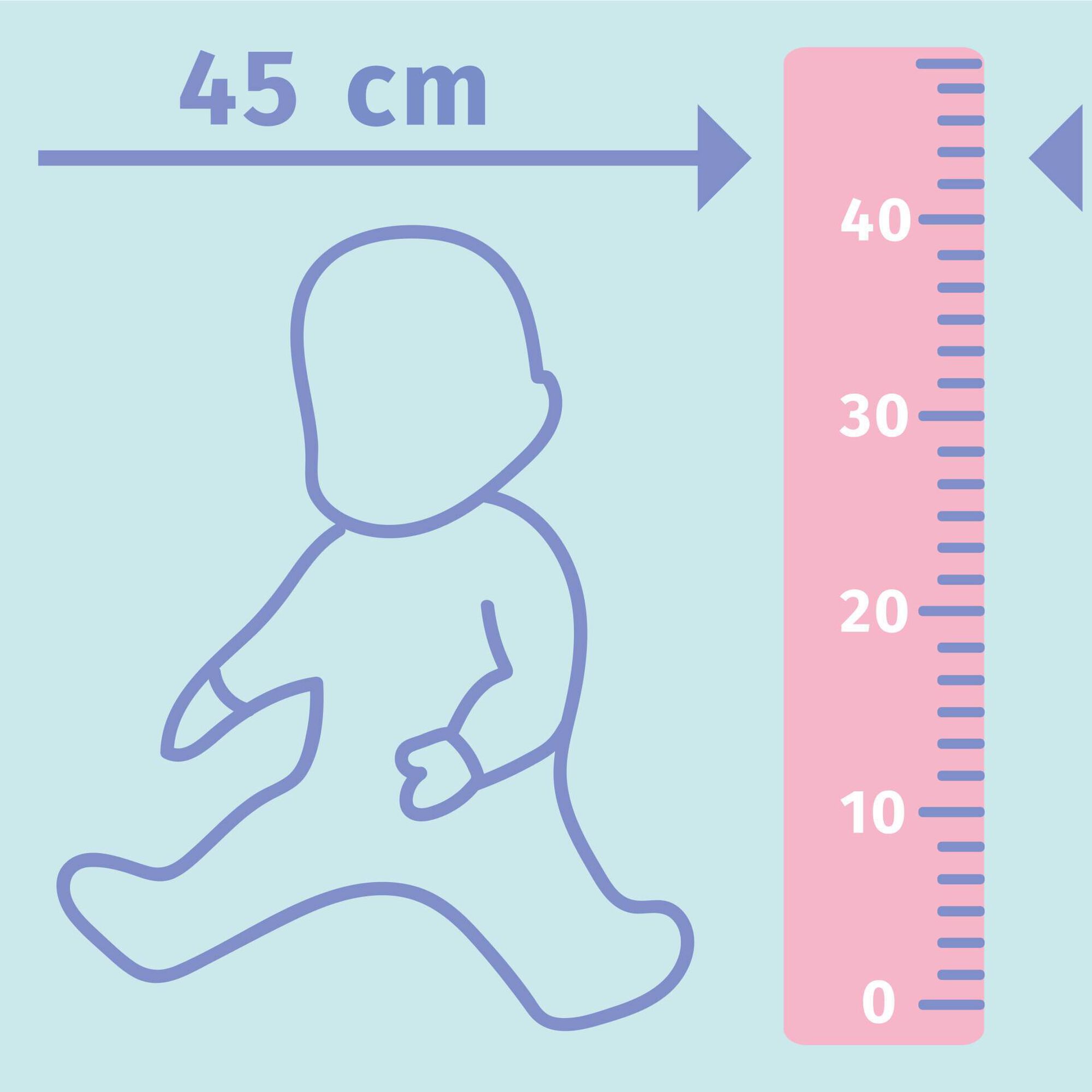 Zoko Titucho - Beb&eacute; 45cm Bebe e Faz Chichi
