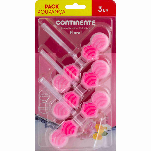 Bloco Sanitário Floral Pack Poupança Continente