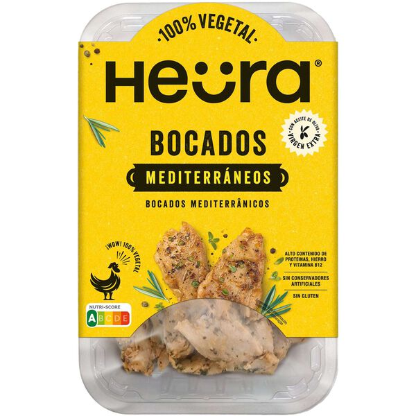 Bocados Mediterrâneos de Proteína Vegetal Heura