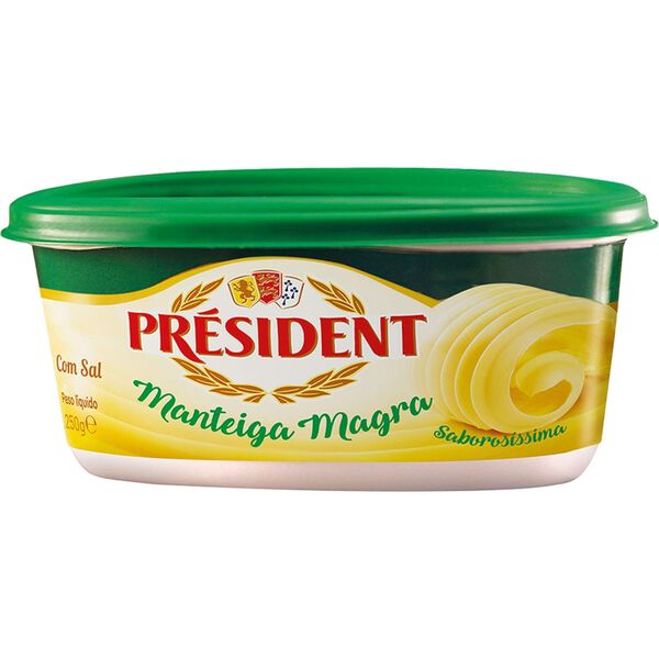 Manteiga Magra Meio Sal Président