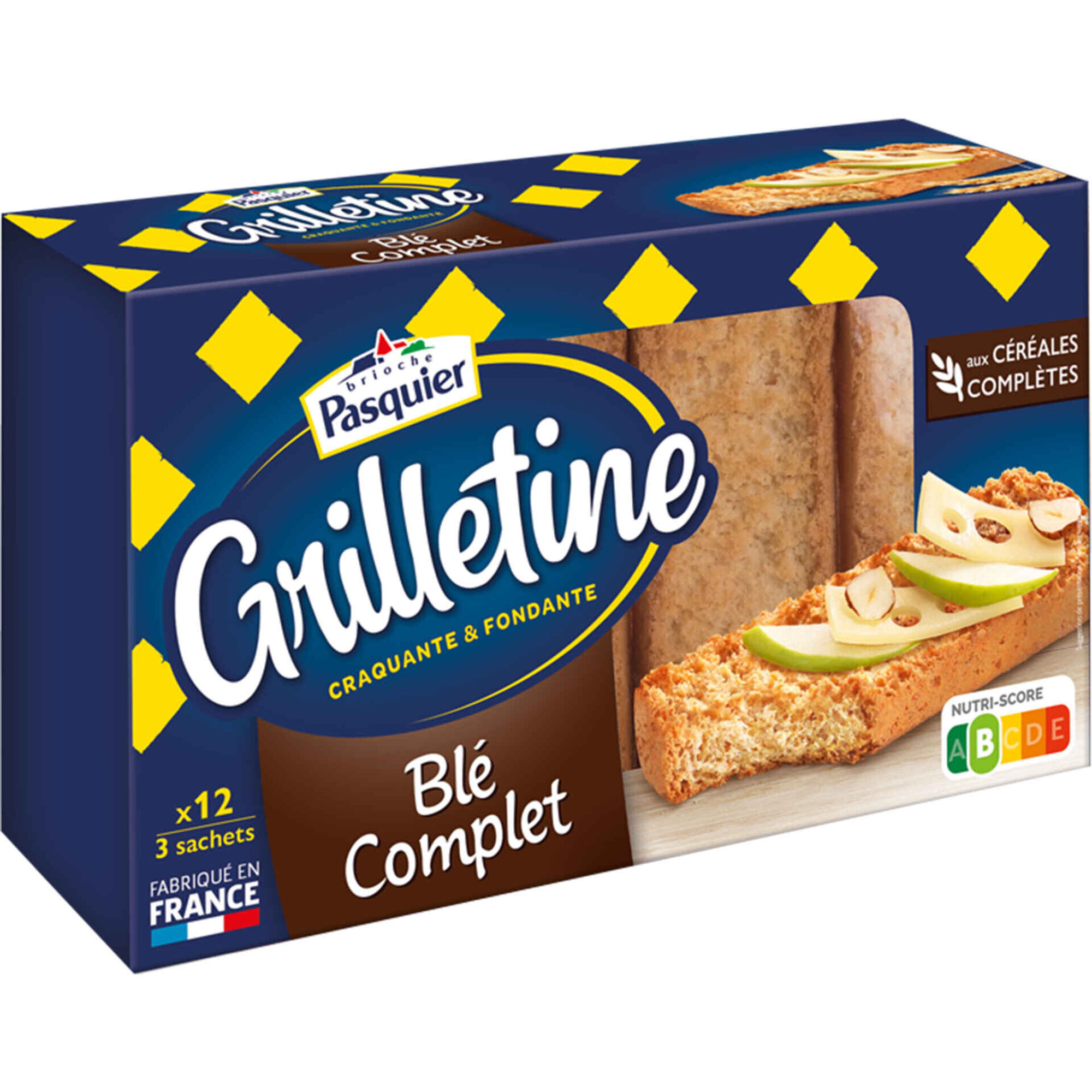 Tosta Grilletine Integral Brioche Pasquier