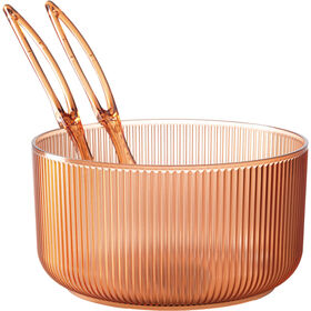 Conjunto Saladeira com 2 Utensílios Âmbar Conjunto Saladeira com 2 Utensílios Âmbar