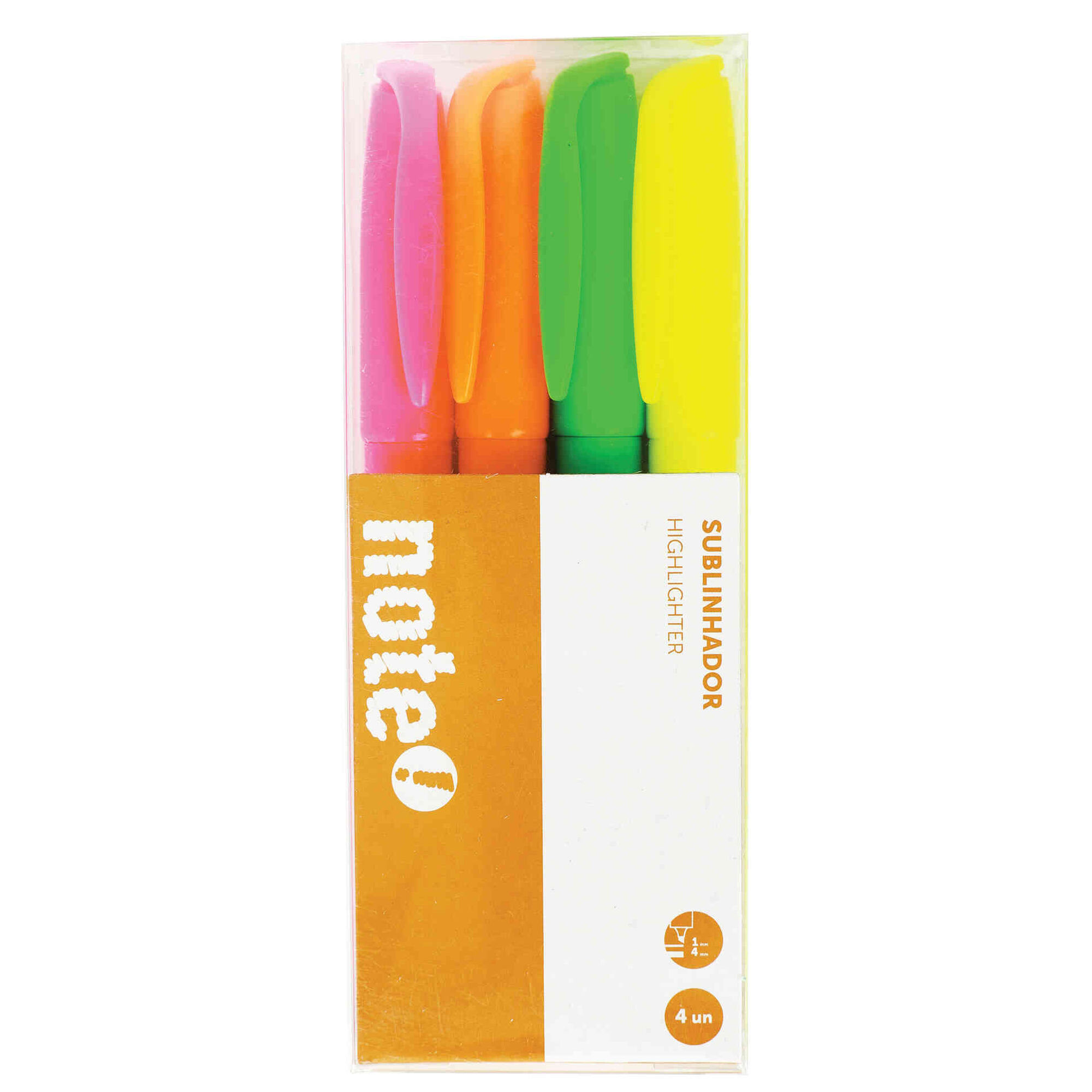 Sublinhador Fino de Tinta Fluorescente