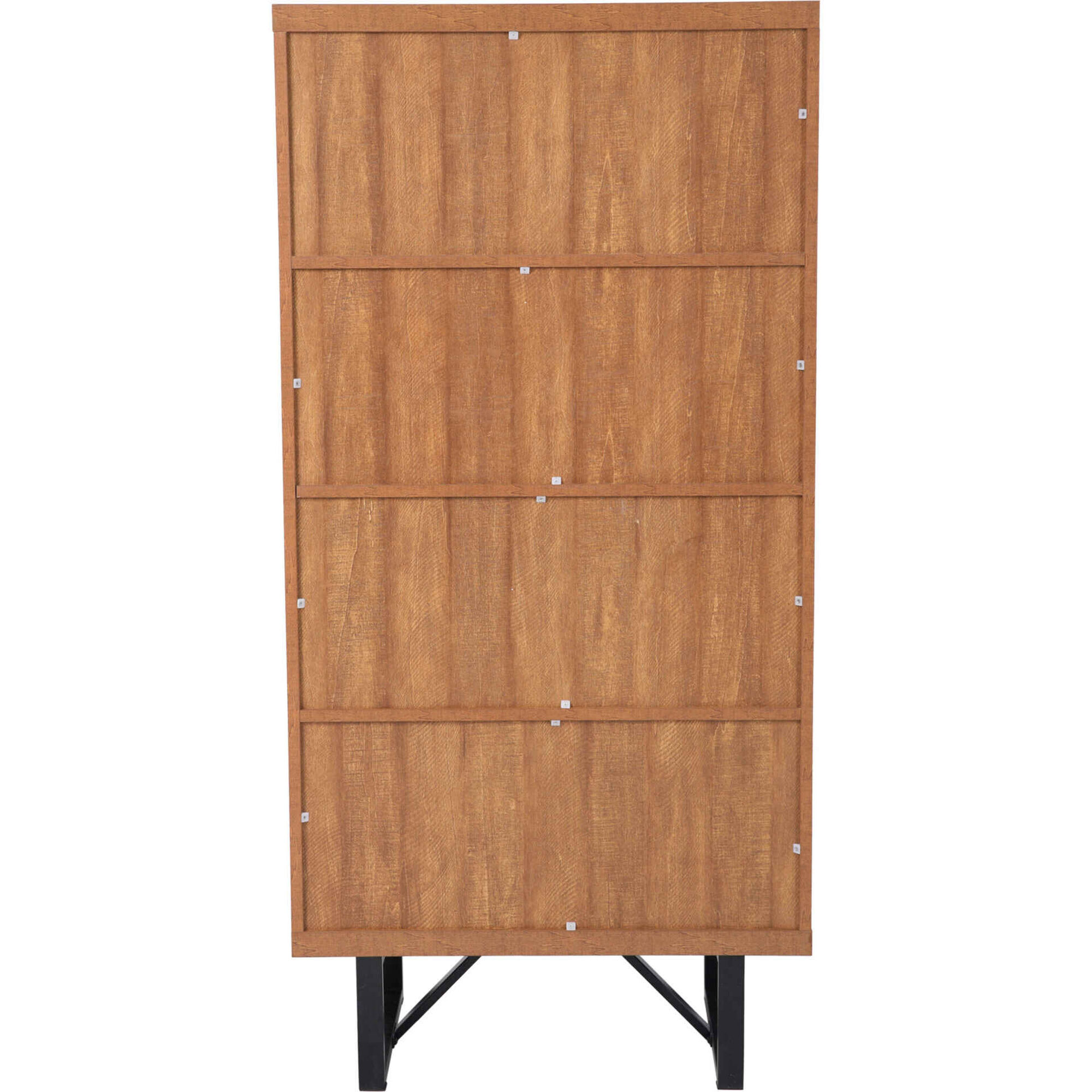 Estante 3 Prateleiras/Portas Nordic Kasa