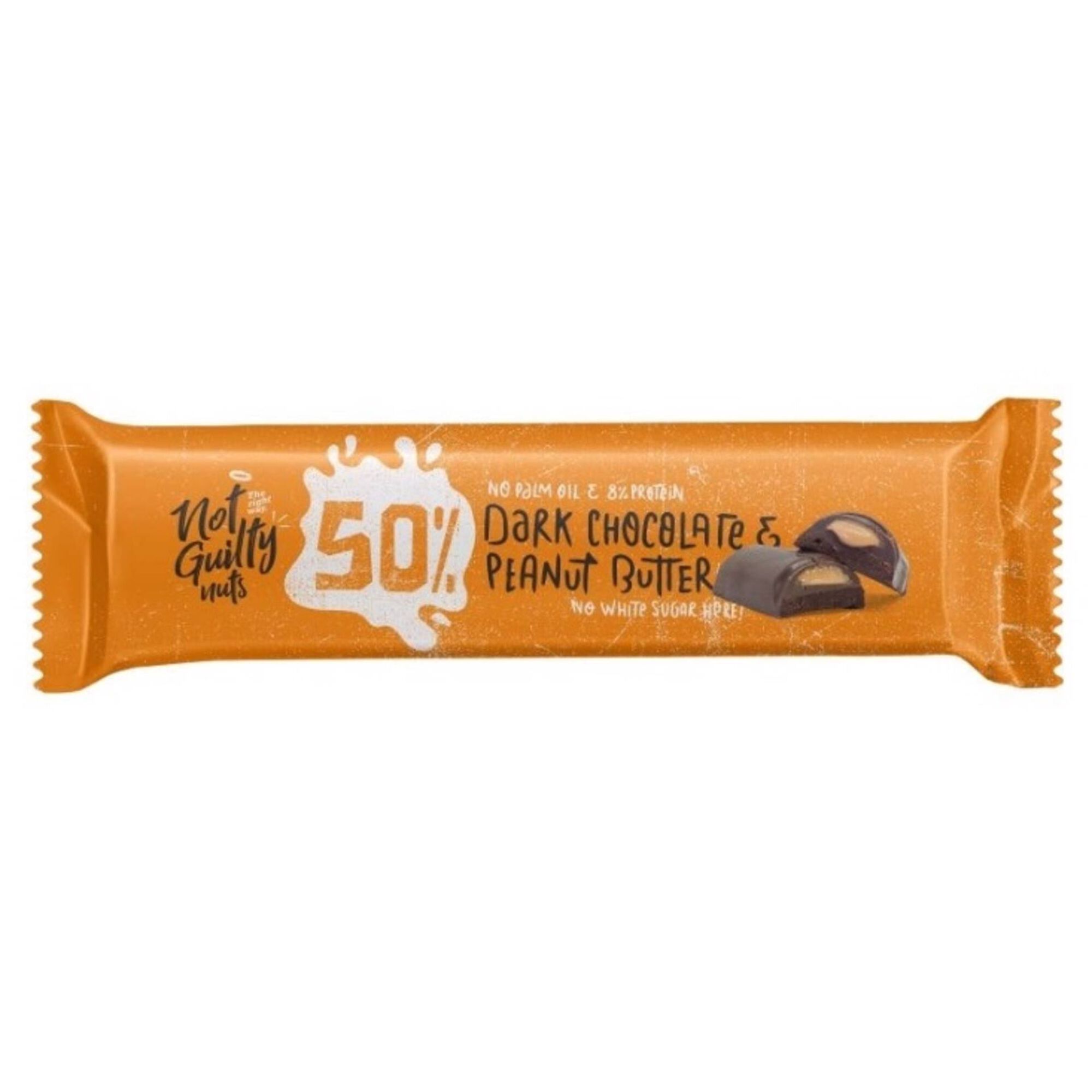 Snack de Chocolate Negro com Amendoim 50% Cacau