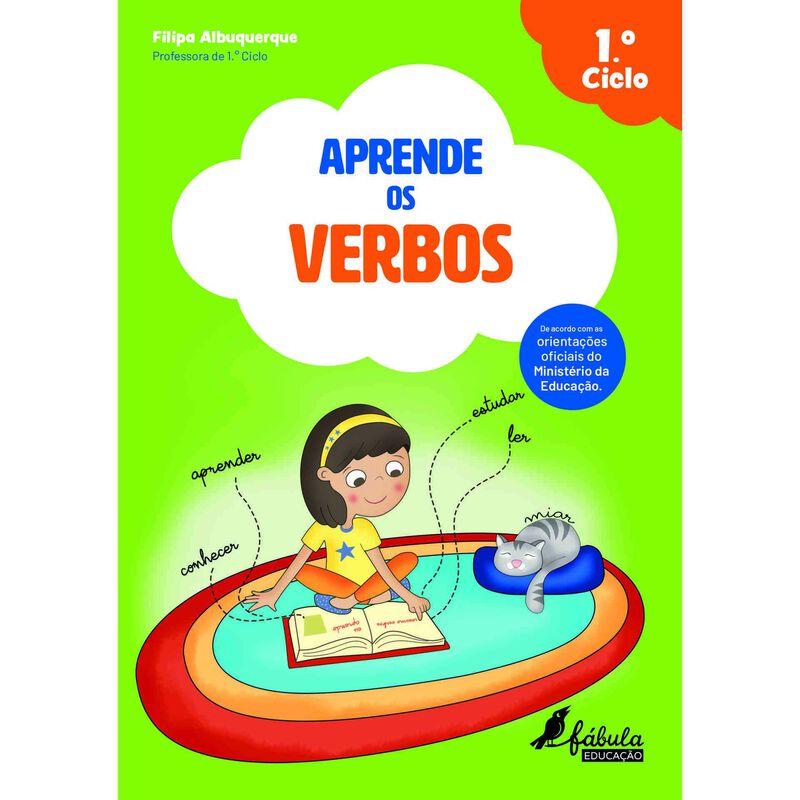 Aprende os Verbos - 1.º ao 4.º Ano de Fábula Educação