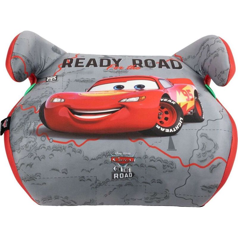Assento Auto I-Size 125-150cm Cars Cinza e Vermelho Disney