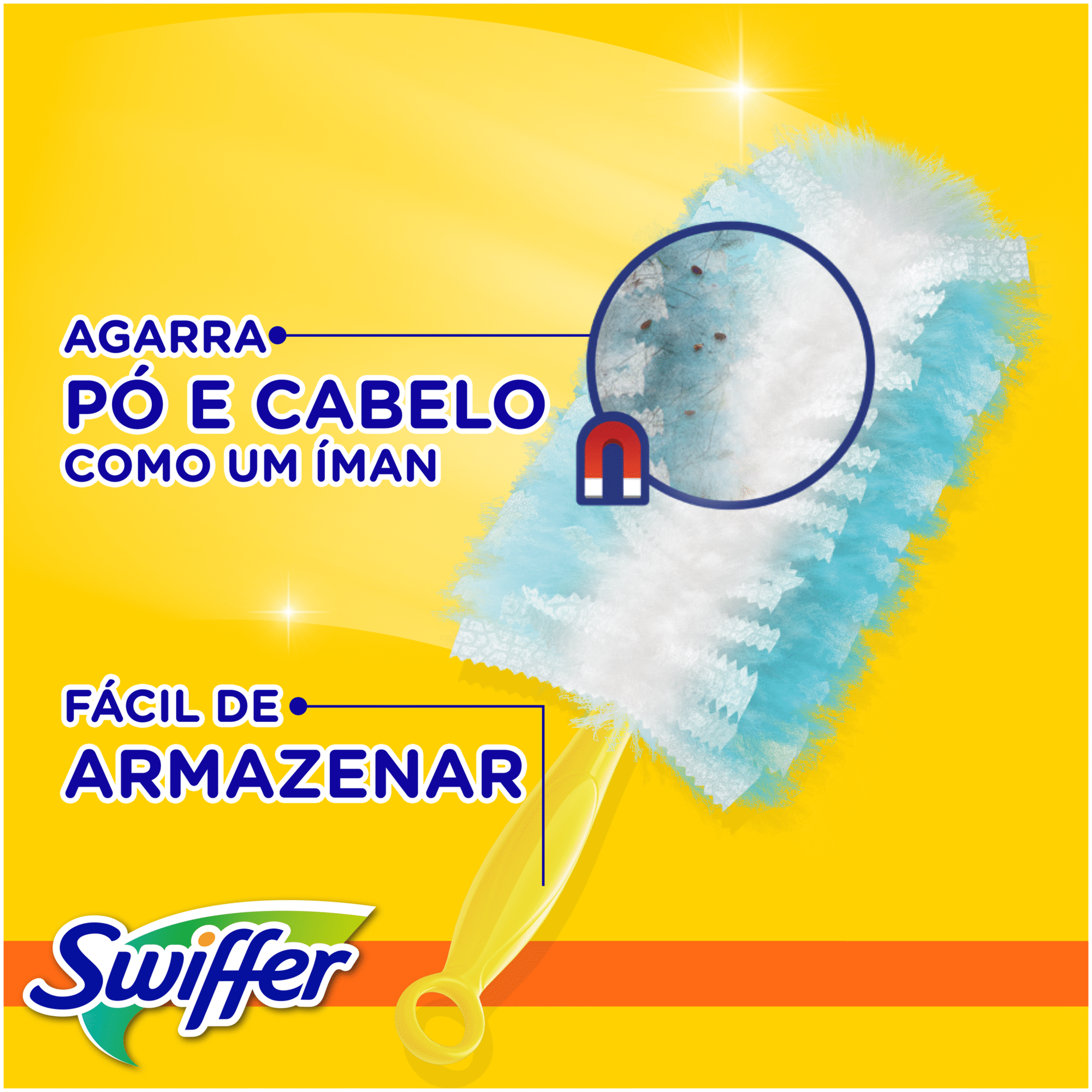 Espanador com 3 Recargas Pink Edi&ccedil;&atilde;o Limitada Swiffer