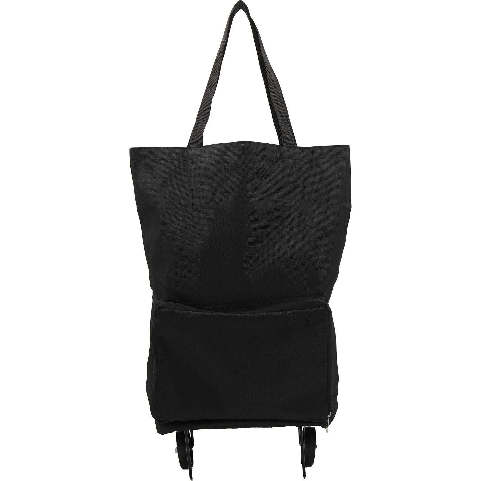 Saco de Compras Dobr&aacute;vel Preto Bazar&atilde;o, , hi-res