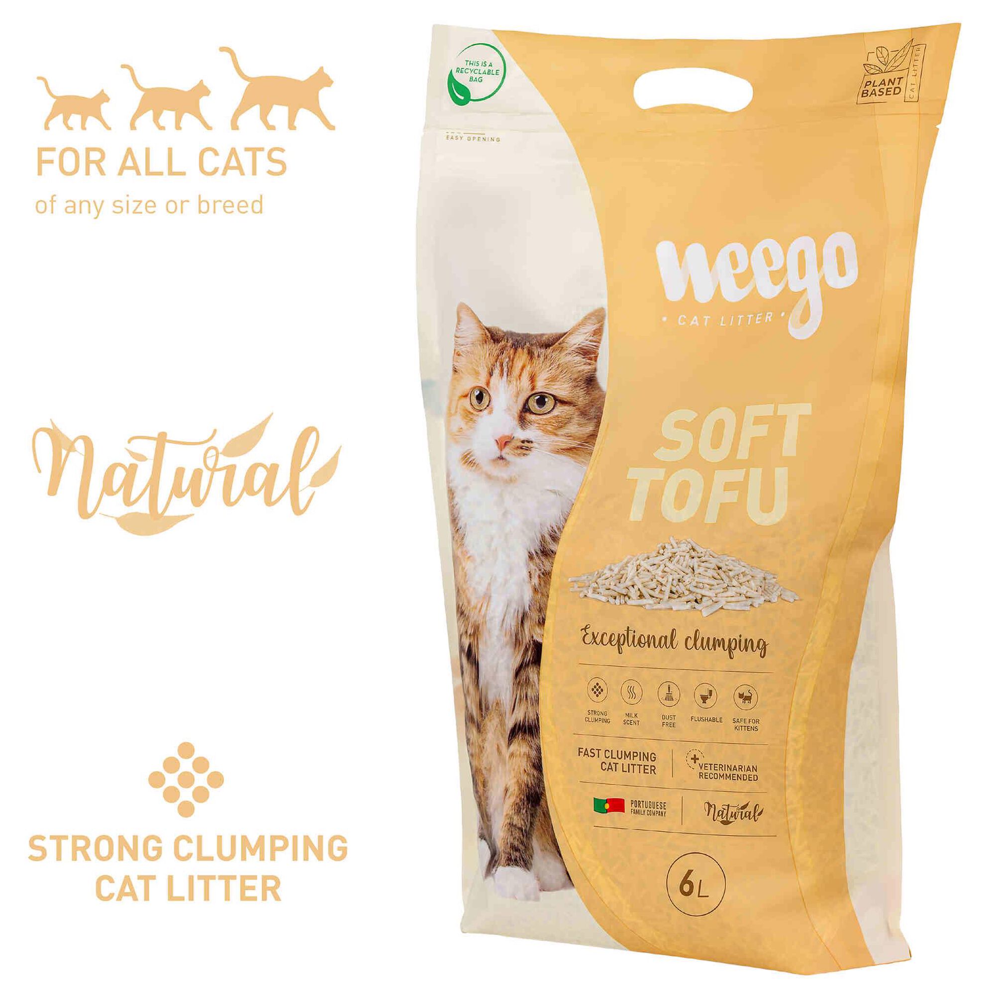 Areia Aglomerante Soft Tofu Weego