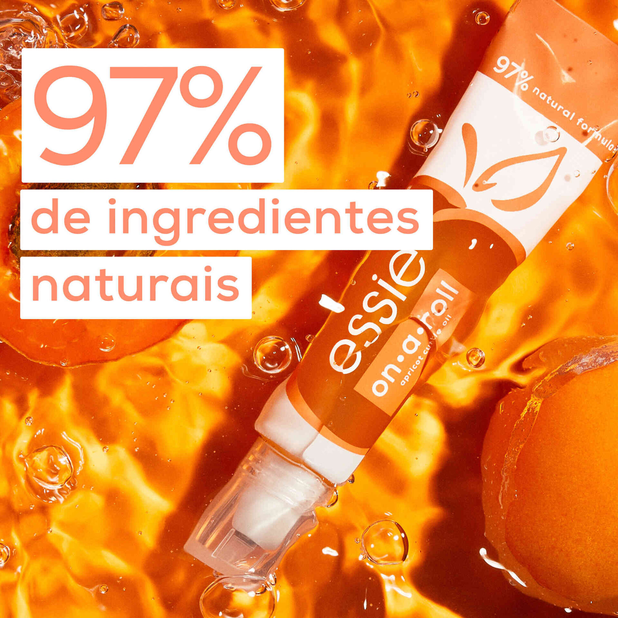 Tratamento de Cutículas Óleo Roll On Apricot