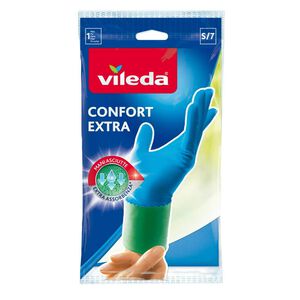 Luvas Duráveis Comfort Extra Tam. S/M Vileda
