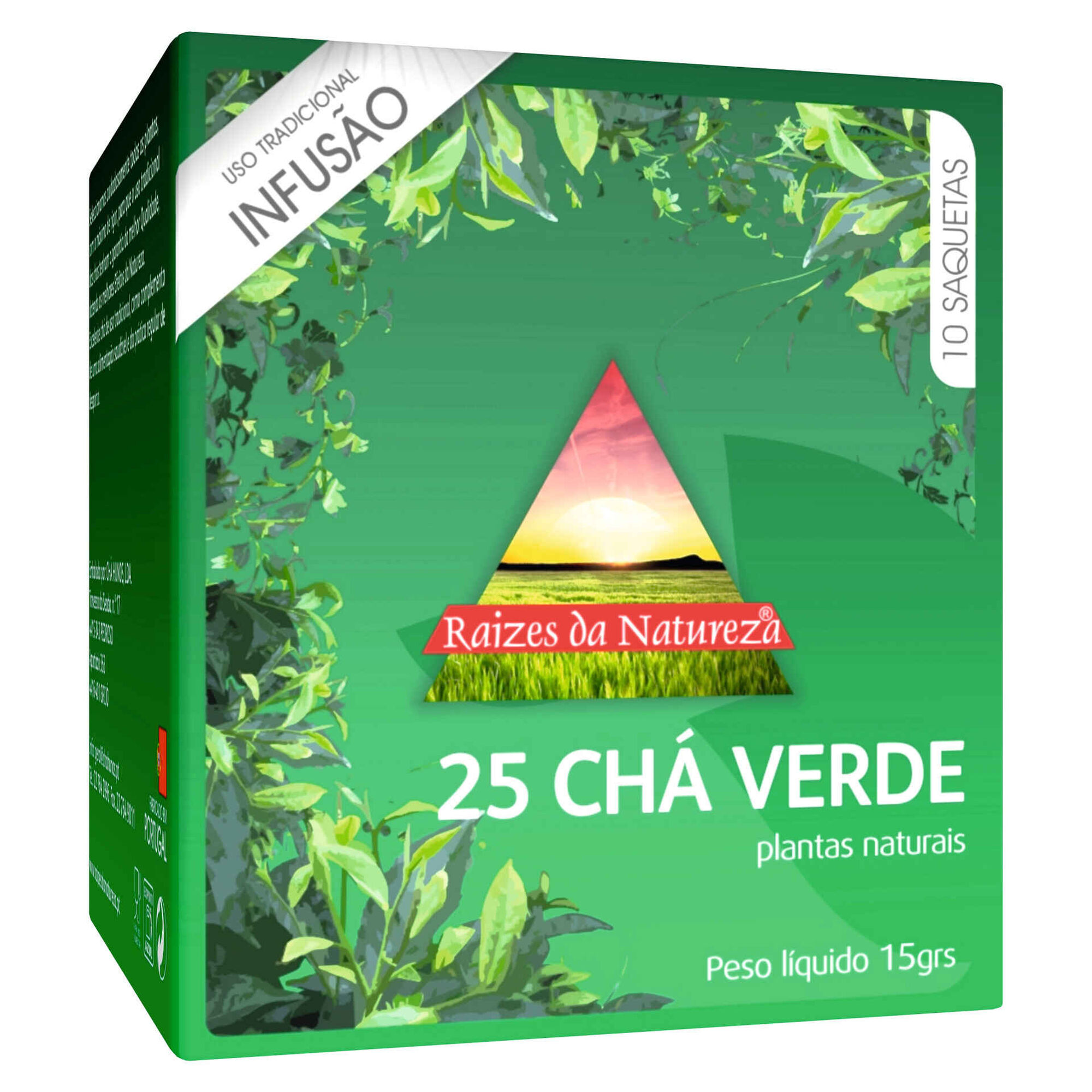 Infusão Chá Verde Nº25 Saquetas Infusão Chá Verde Nº25 Saquetas