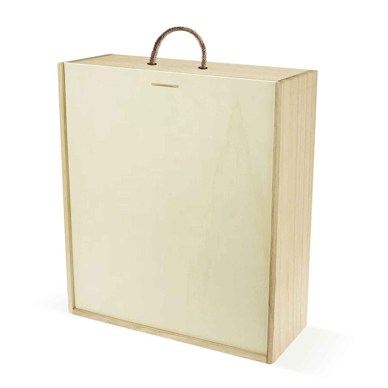 Caixa Madeira 3 Garrafas