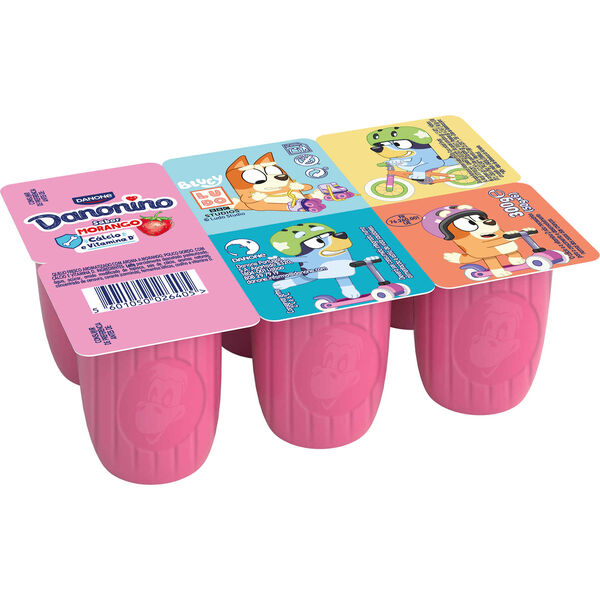 Queijinho Polpa Morango Infantil Danonino Danone