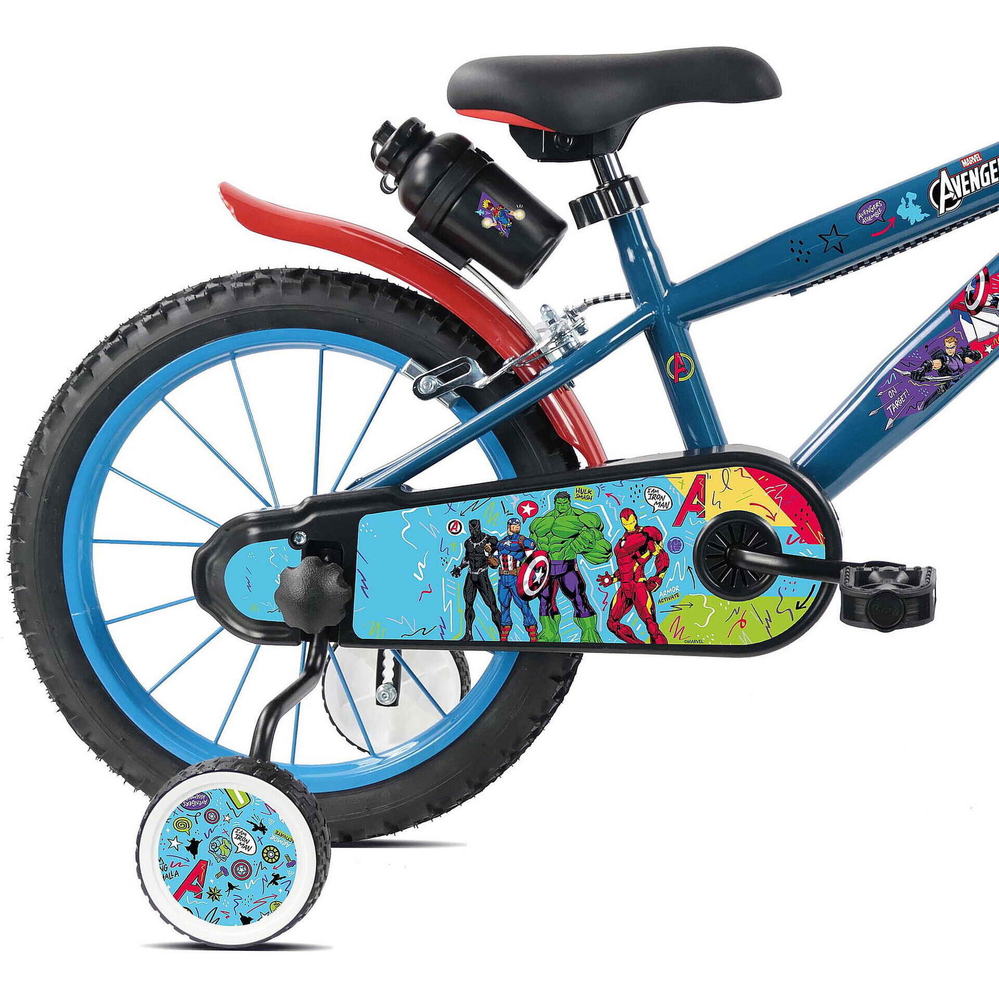 Bicicleta de Crian&ccedil;a 16" 5-7 Anos Avengers