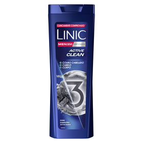 Champ&ocirc; Anticaspa Active Clean 3 em 1 Linic, , hi-res