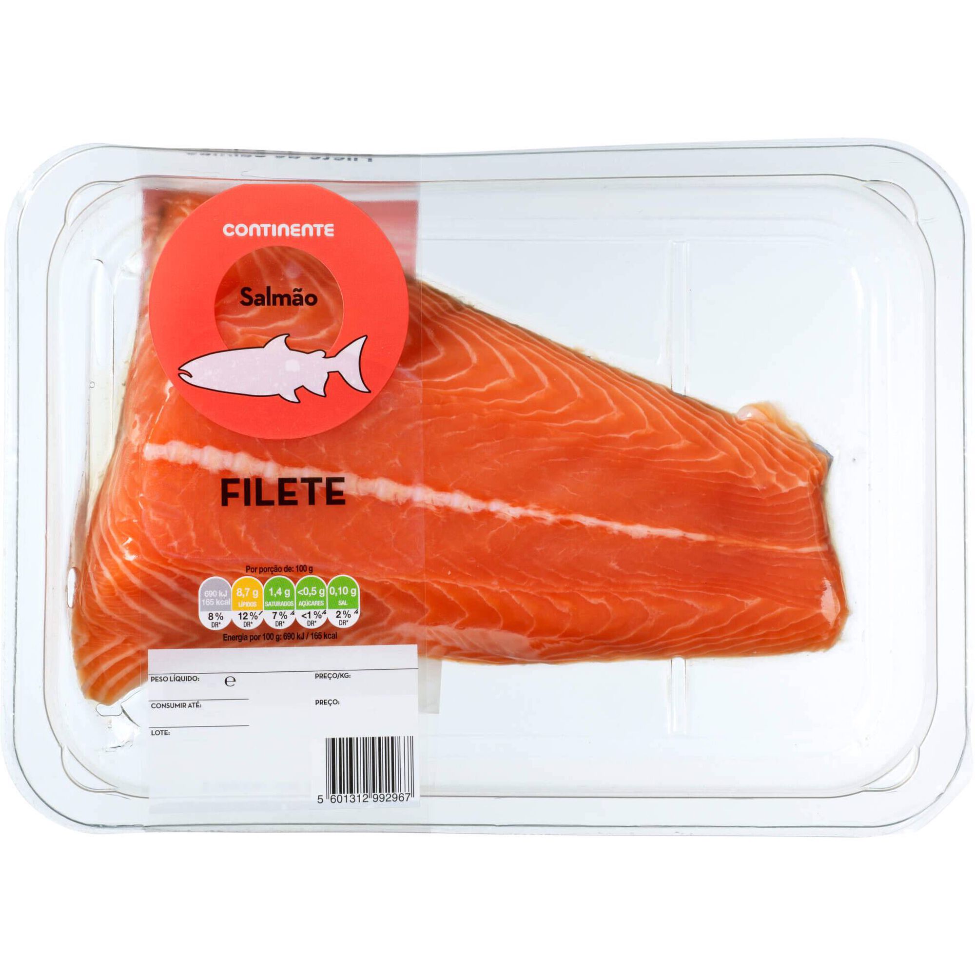 Filetes de Salmão Fresco