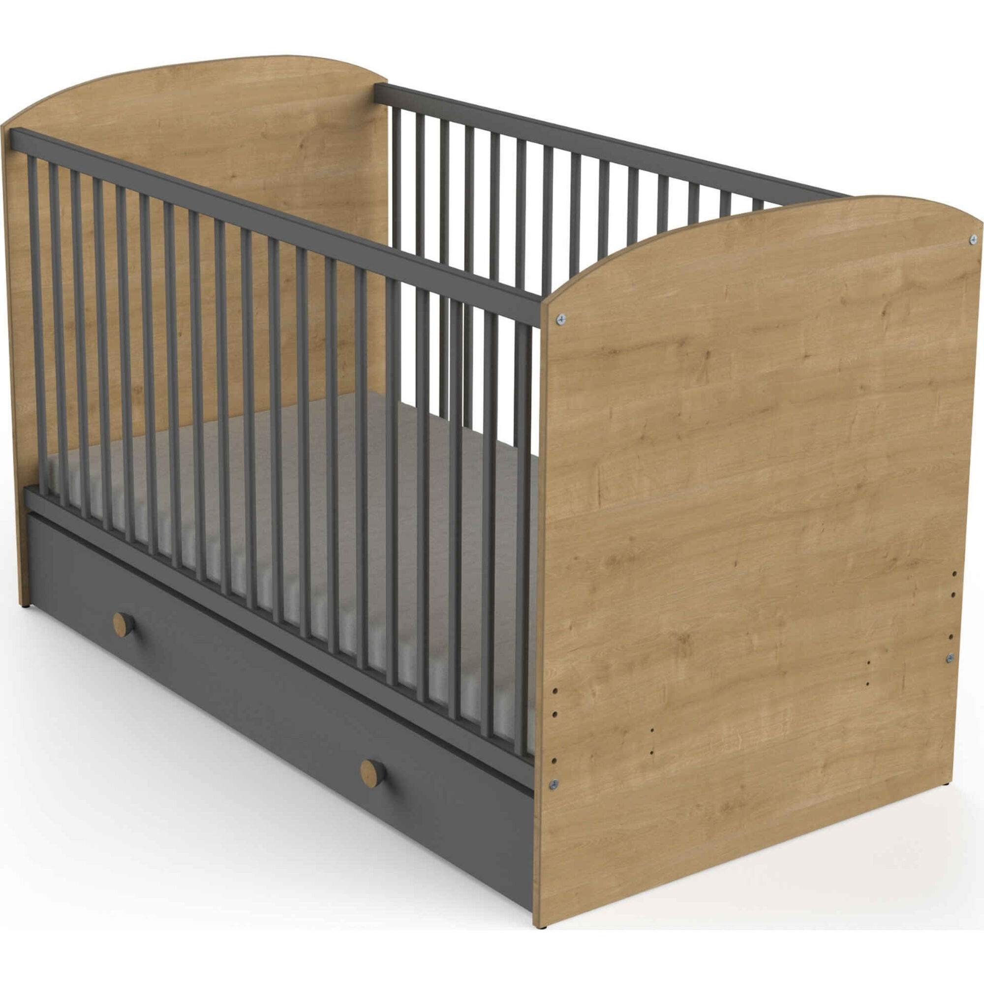 Cama de Grades Evolutiva 142,9x77x90,5cm Gabin