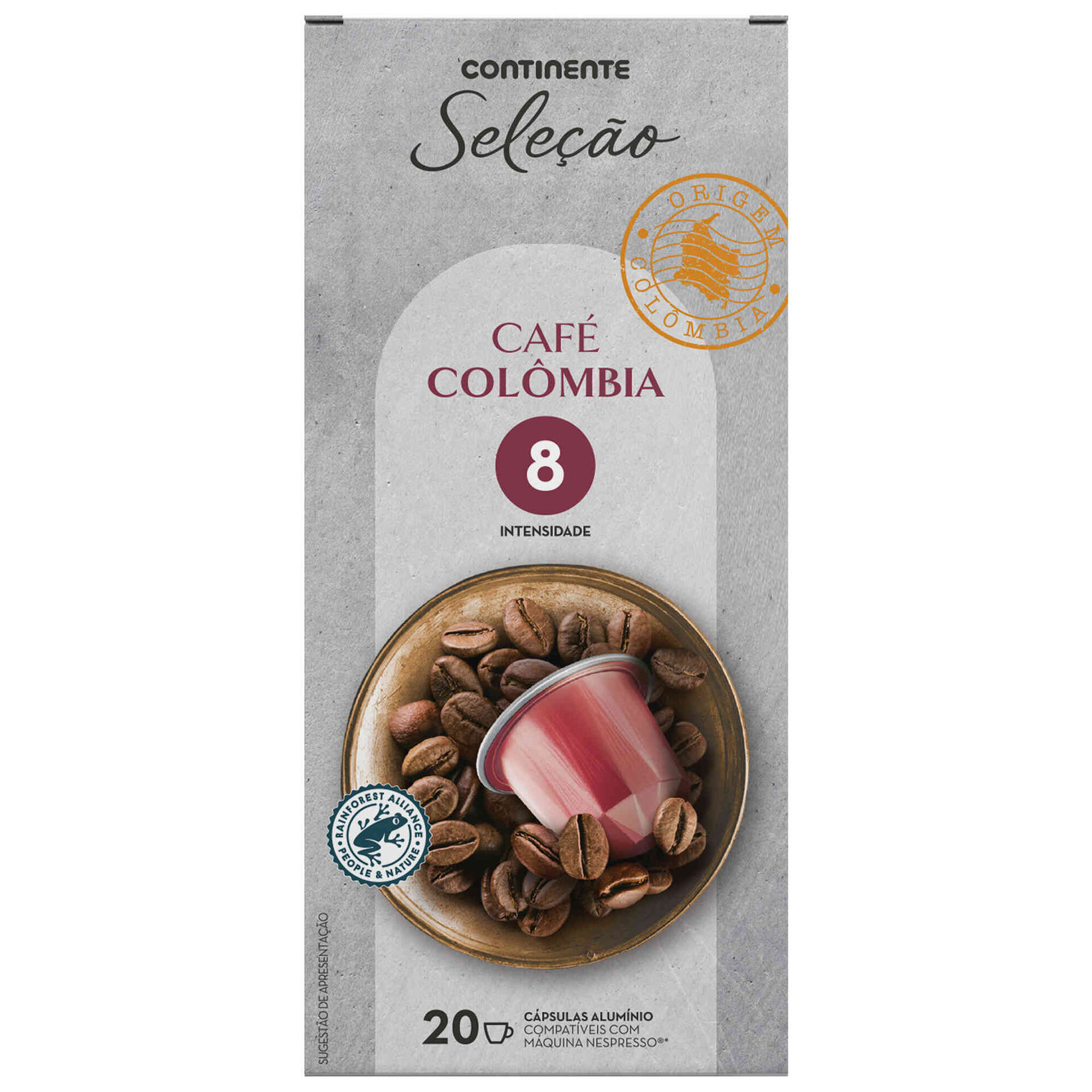 Cápsulas de Café Colômbia Int 8