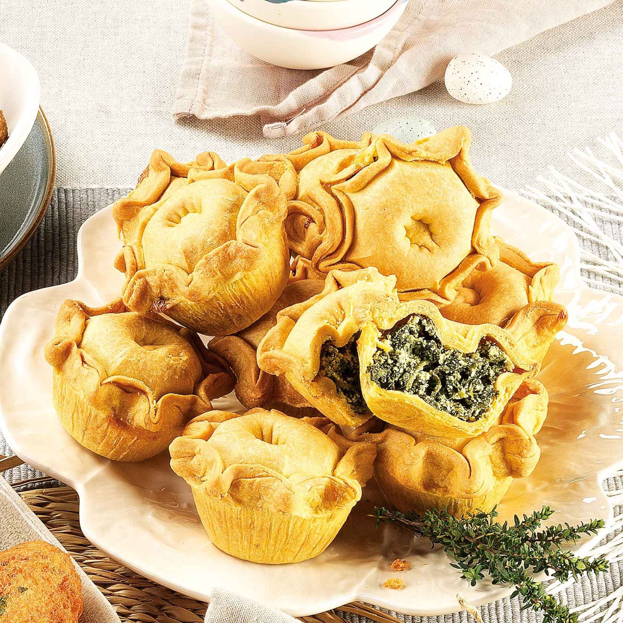 Empada de Espinafres e Requeijão  (Entregas para o Natal) Empada de Espinafres e Requeijão  (Entregas para o Natal)