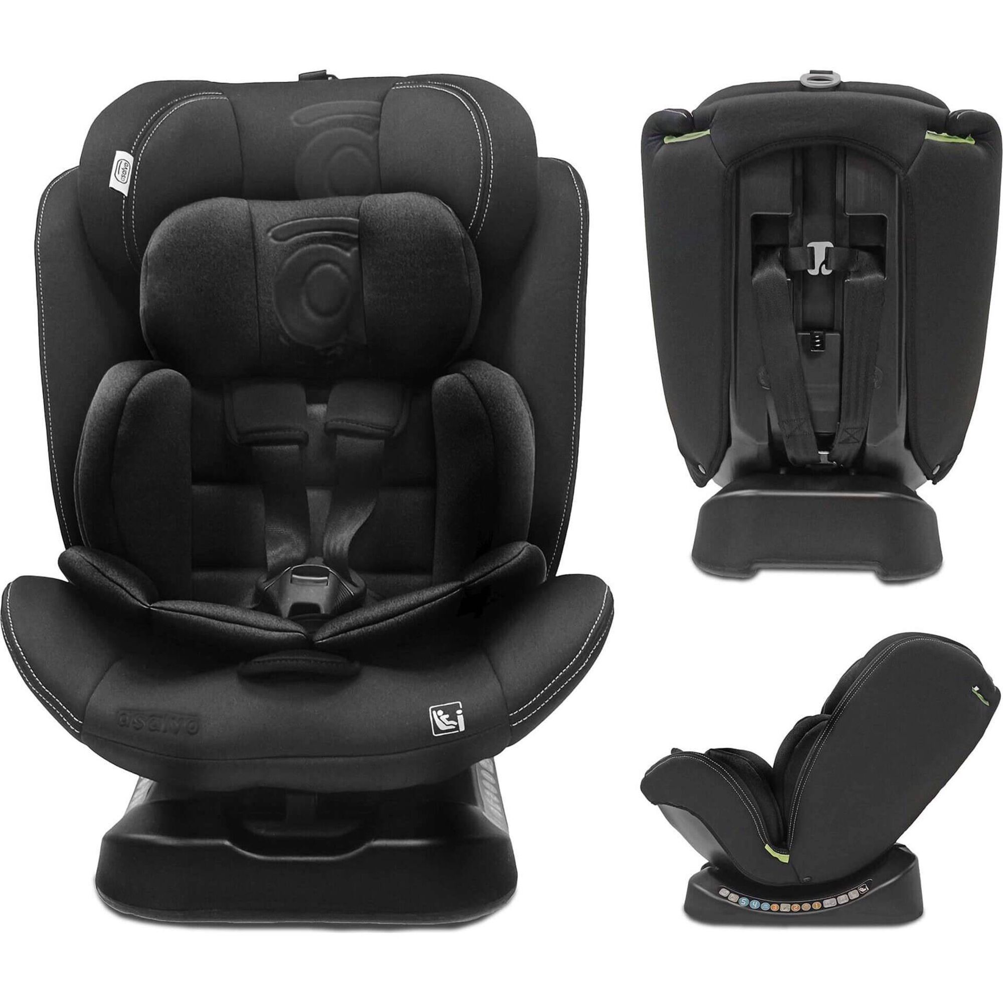 Cadeira Auto I-Size 40-150cm Preta Primakid Asalvo