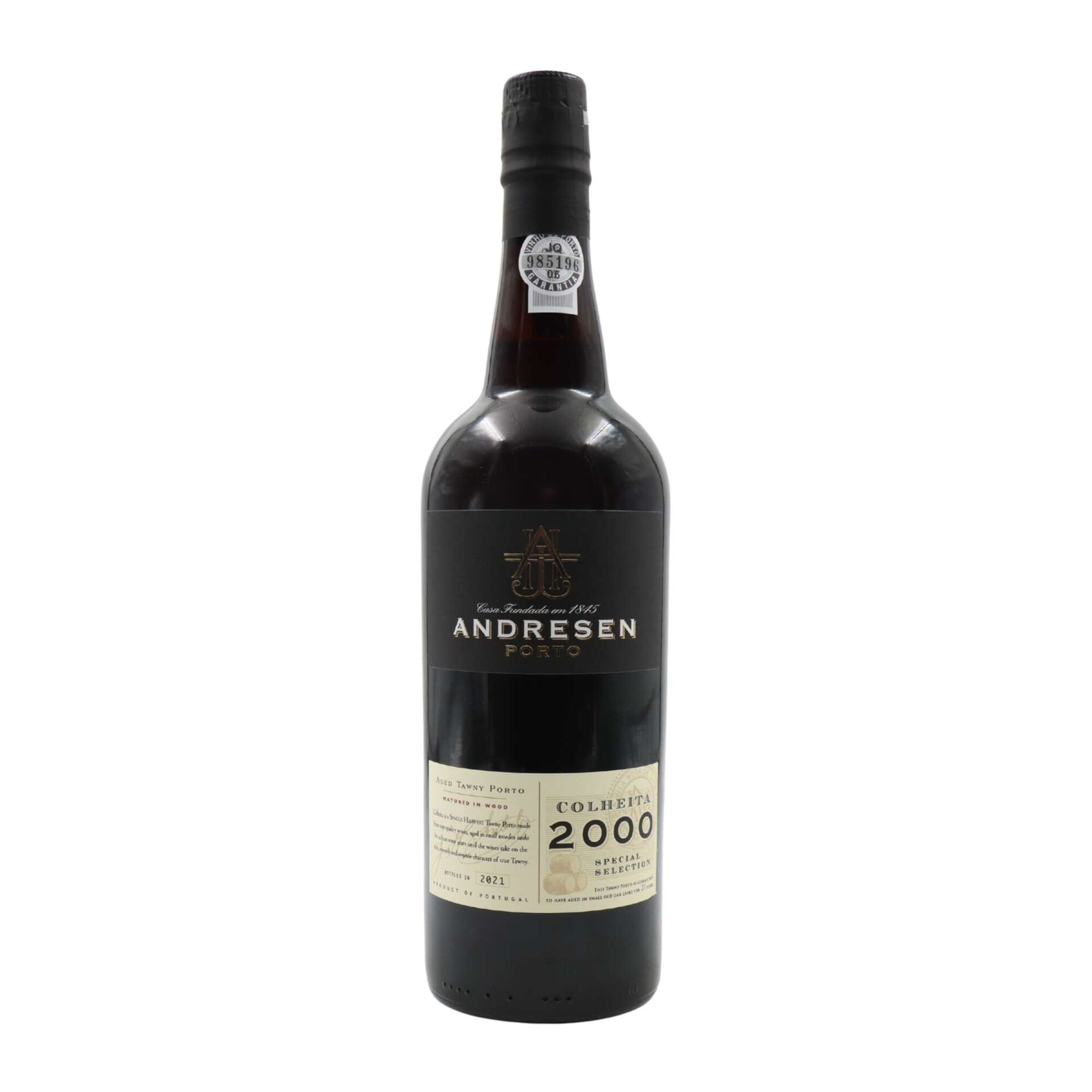 J. H. Andresen Colheita Vinho do Porto 2000