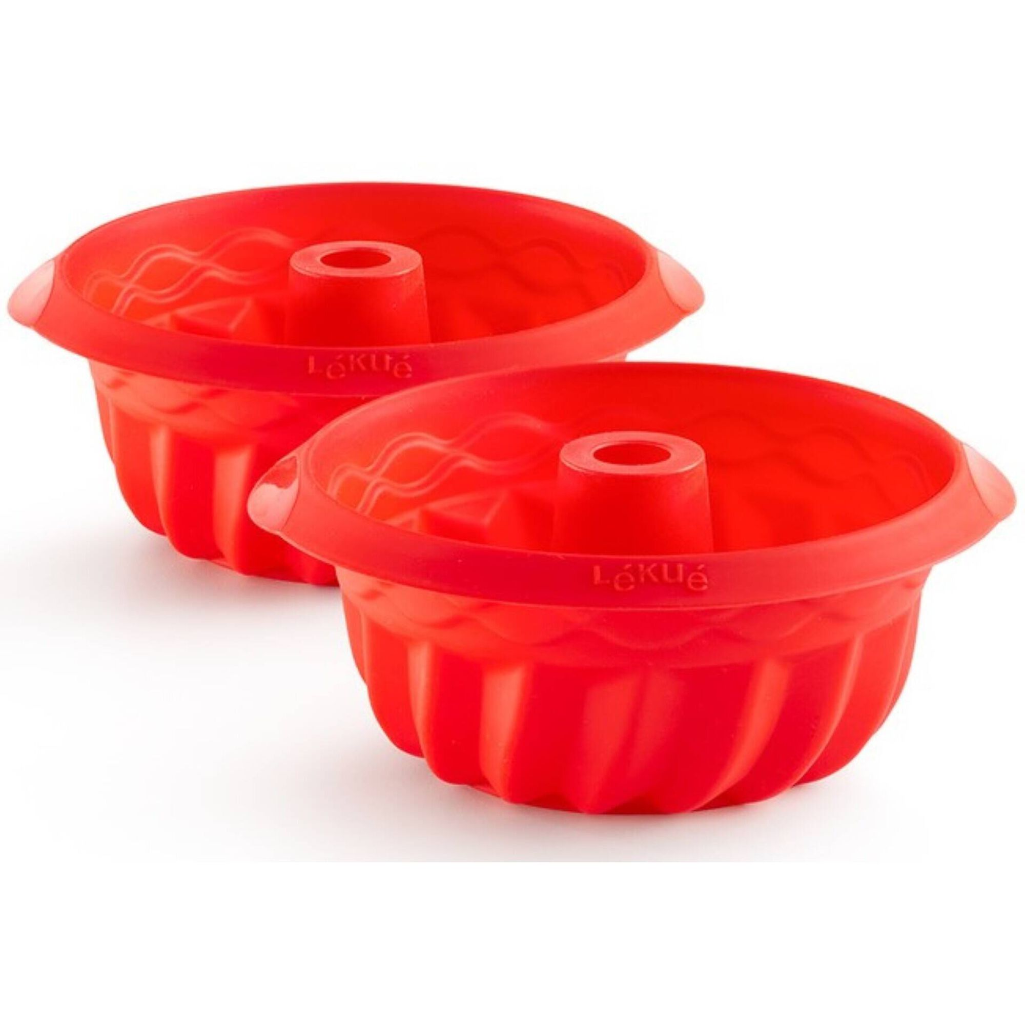 Conjunto 2 Formas Mini-Savarin Silicone L&eacute;ku&eacute;