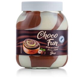 Creme Duo para Barrar Cacau e Avelã