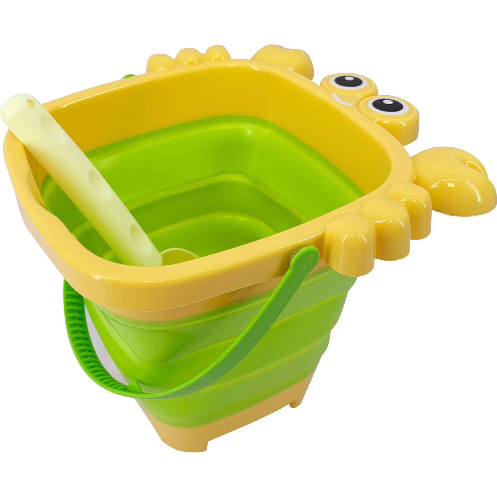 Balde Dobrável Caranguejo com Pá