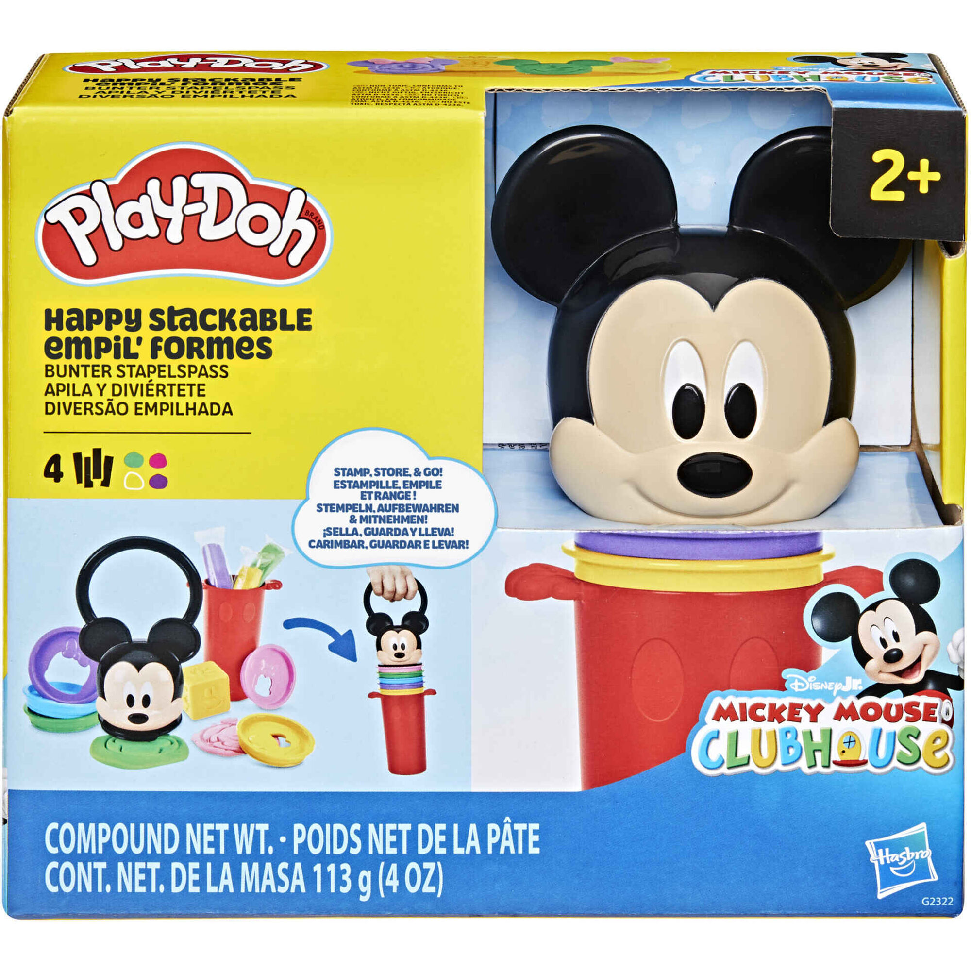Play-Doh - Kit Divers&atilde;o Empilh&aacute;vel Disney