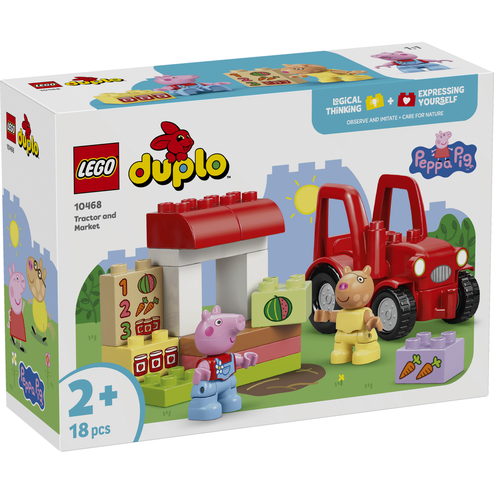 LEGO Duplo - Trator e Mercado - 10468