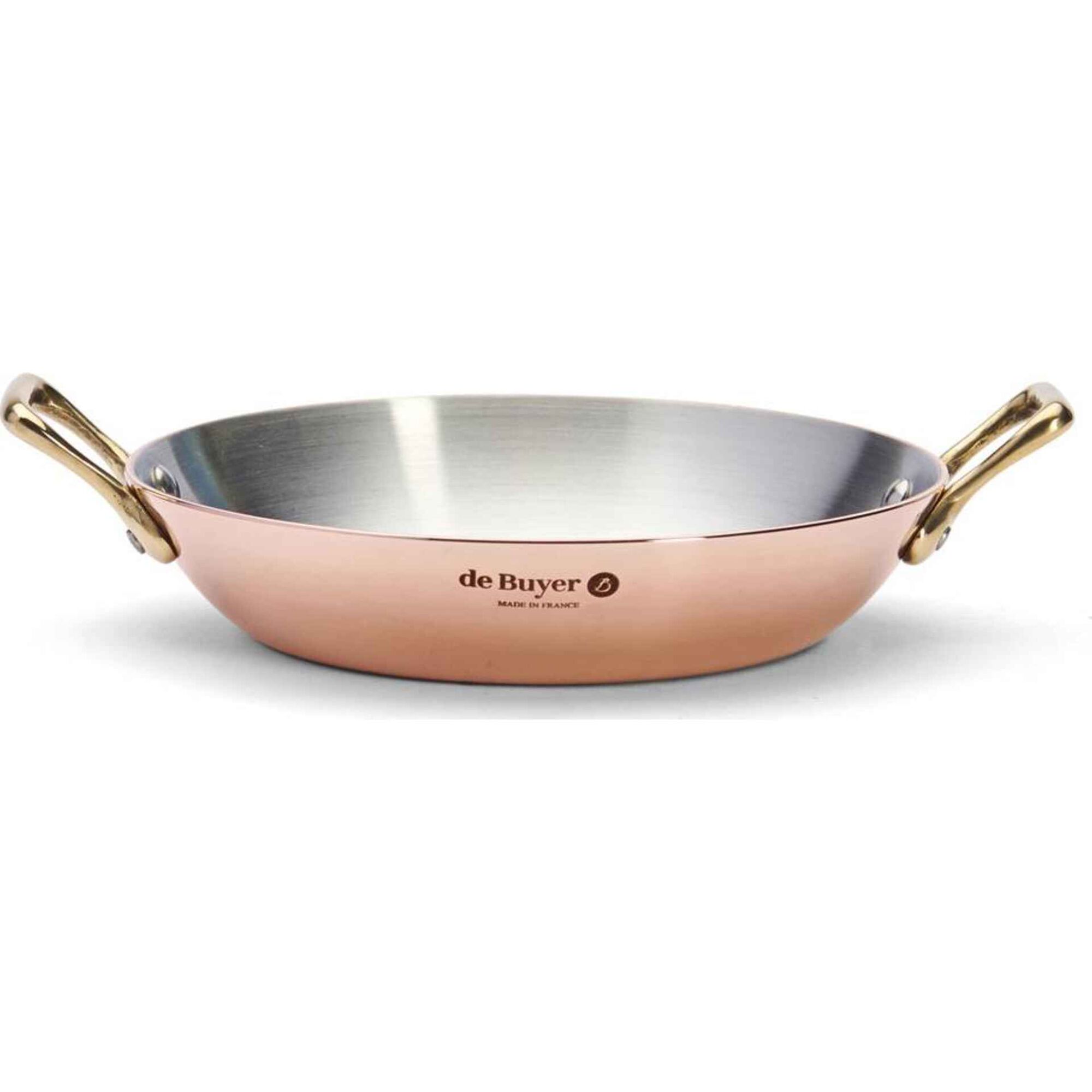 Frigideira com Asa Cobre e Inox 16 cm Inocuivre deBuyer