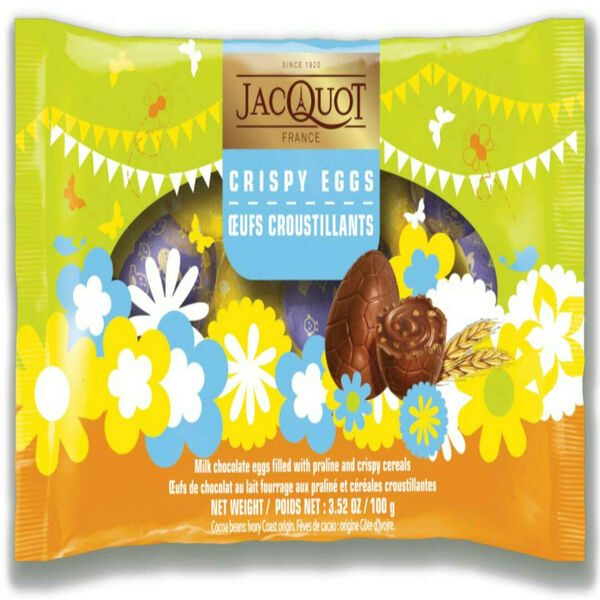 Mini Ovos Chocolate Praliné com Cereais Jacquot