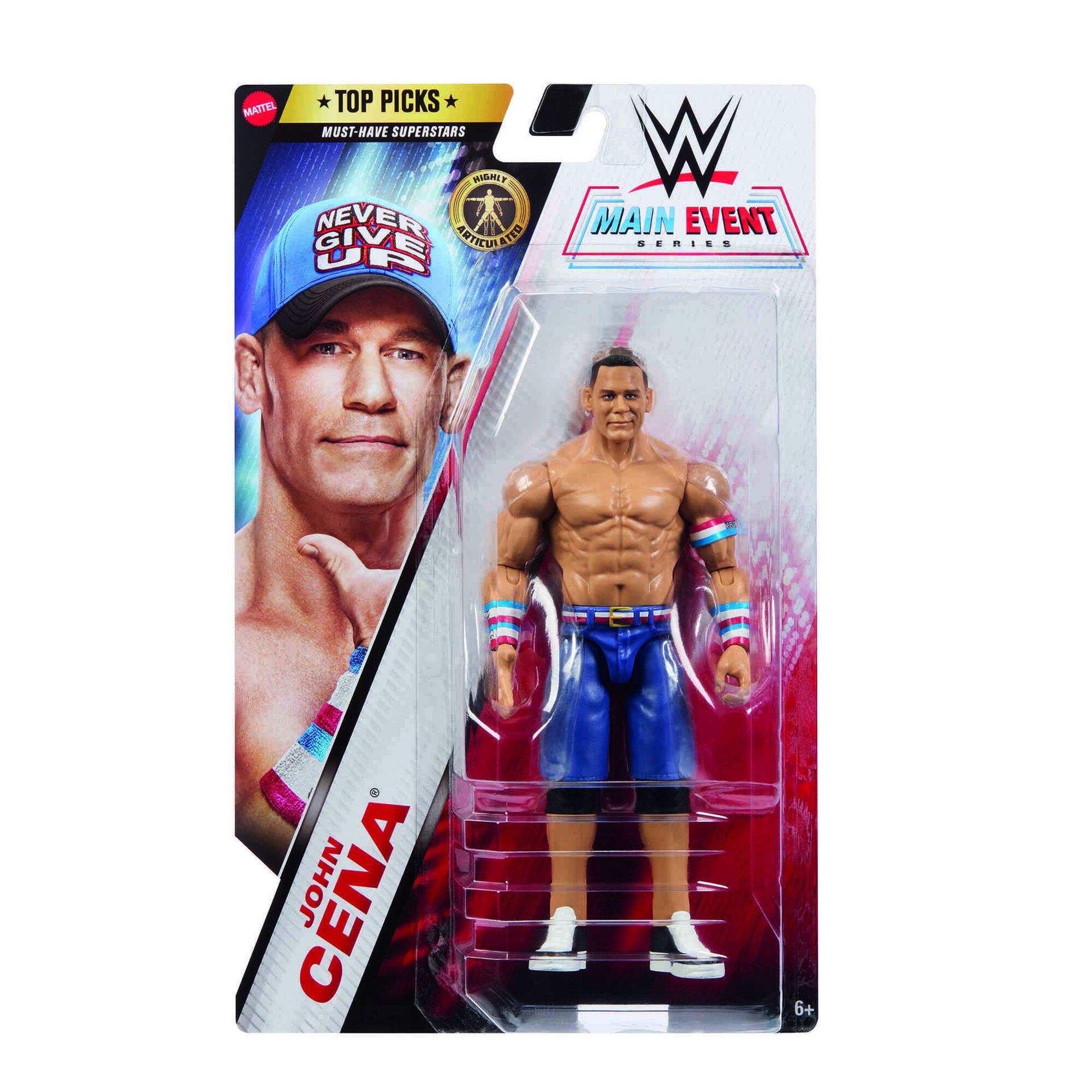 Figuras Flexforce WWE (vários modelos)