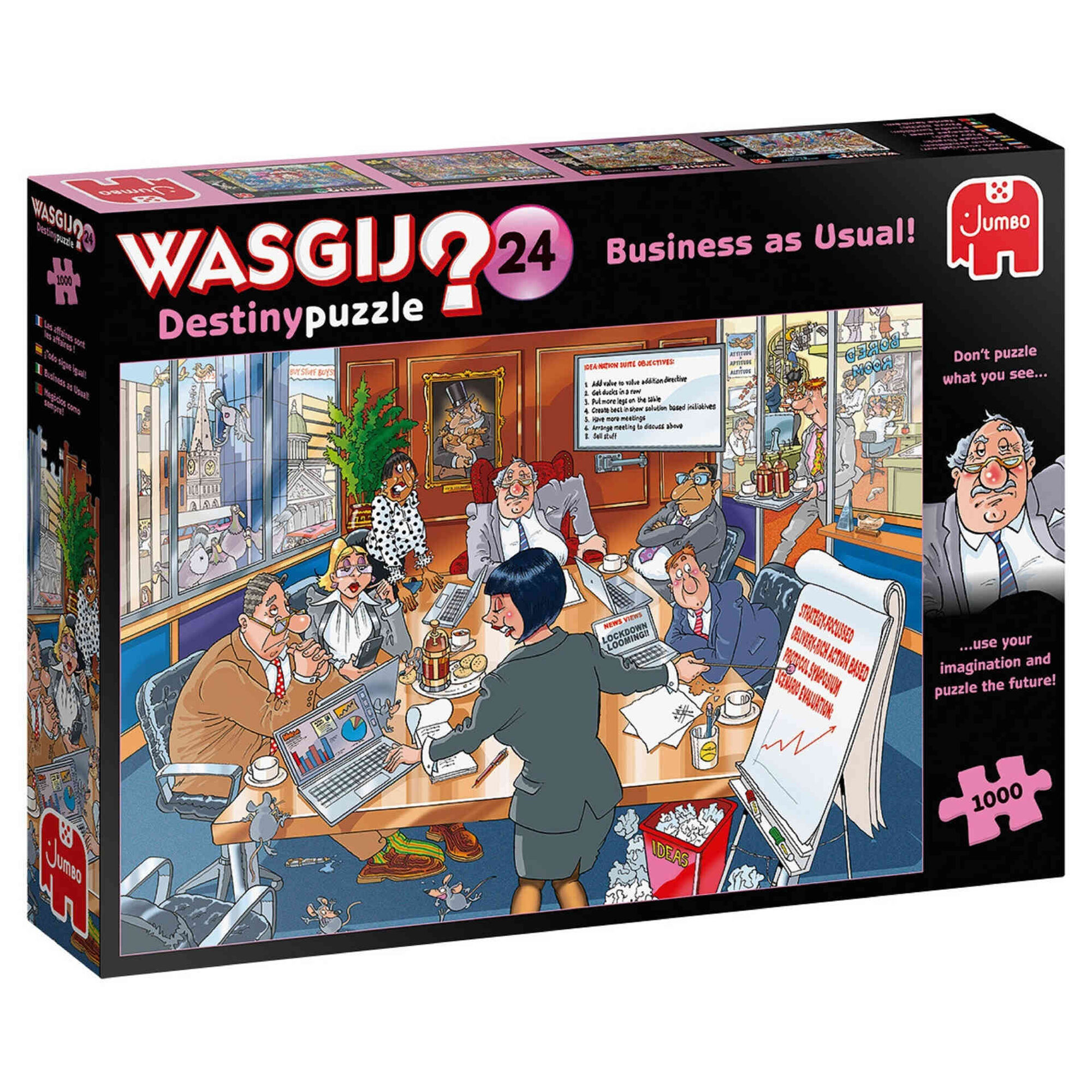 Puzzle Wasgij Destiny 24 - Business as Usual (1000 Peças) Puzzle Wasgij Destiny 24 - Business as Usual (1000 Peças)