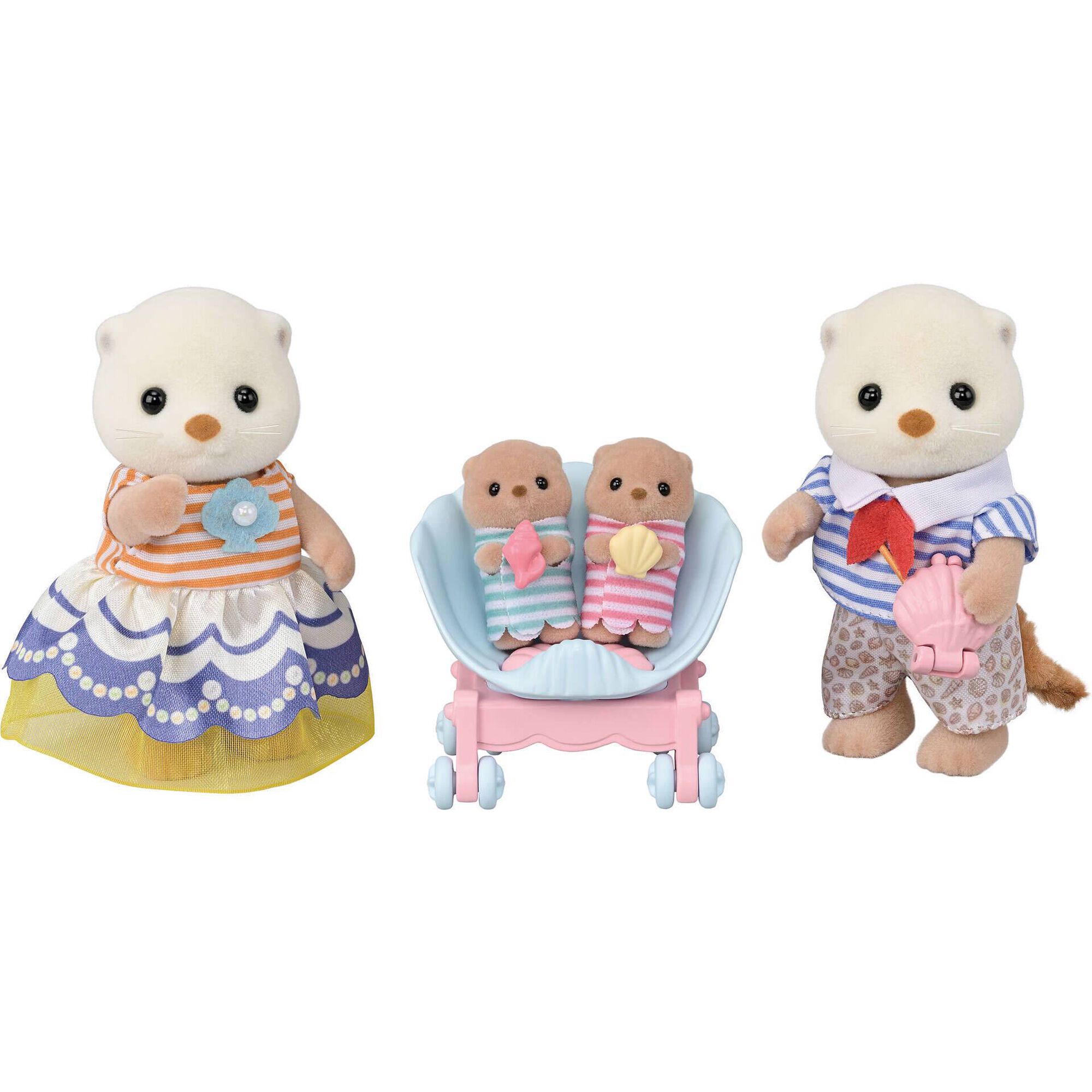 Sylvanian Families - Pack Figuras Fam&iacute;lia Lontra Marinha
