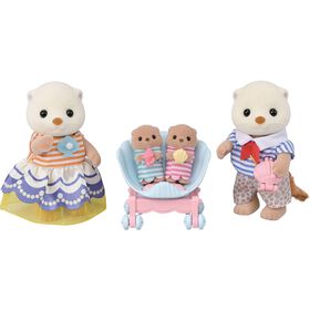 Sylvanian Families - Pack Figuras Fam&iacute;lia Lontra Marinha