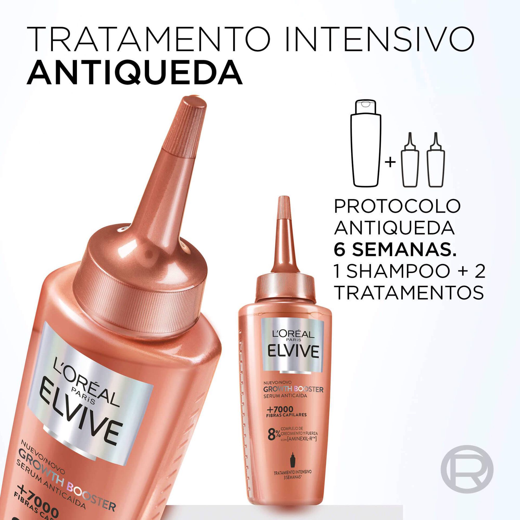 Sérum Cabelo Elvive Antiqueda Growth Booster L'Oréal Paris - emb. 102 ...