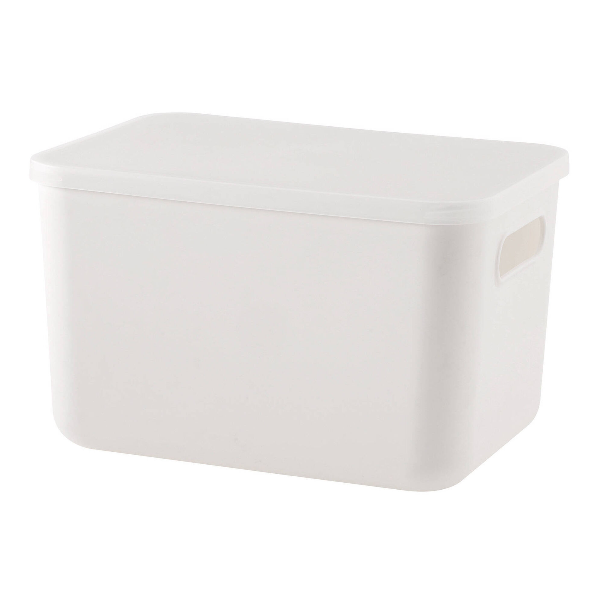 Caixa Arruma&ccedil;&atilde;o Pl&aacute;stico Branca