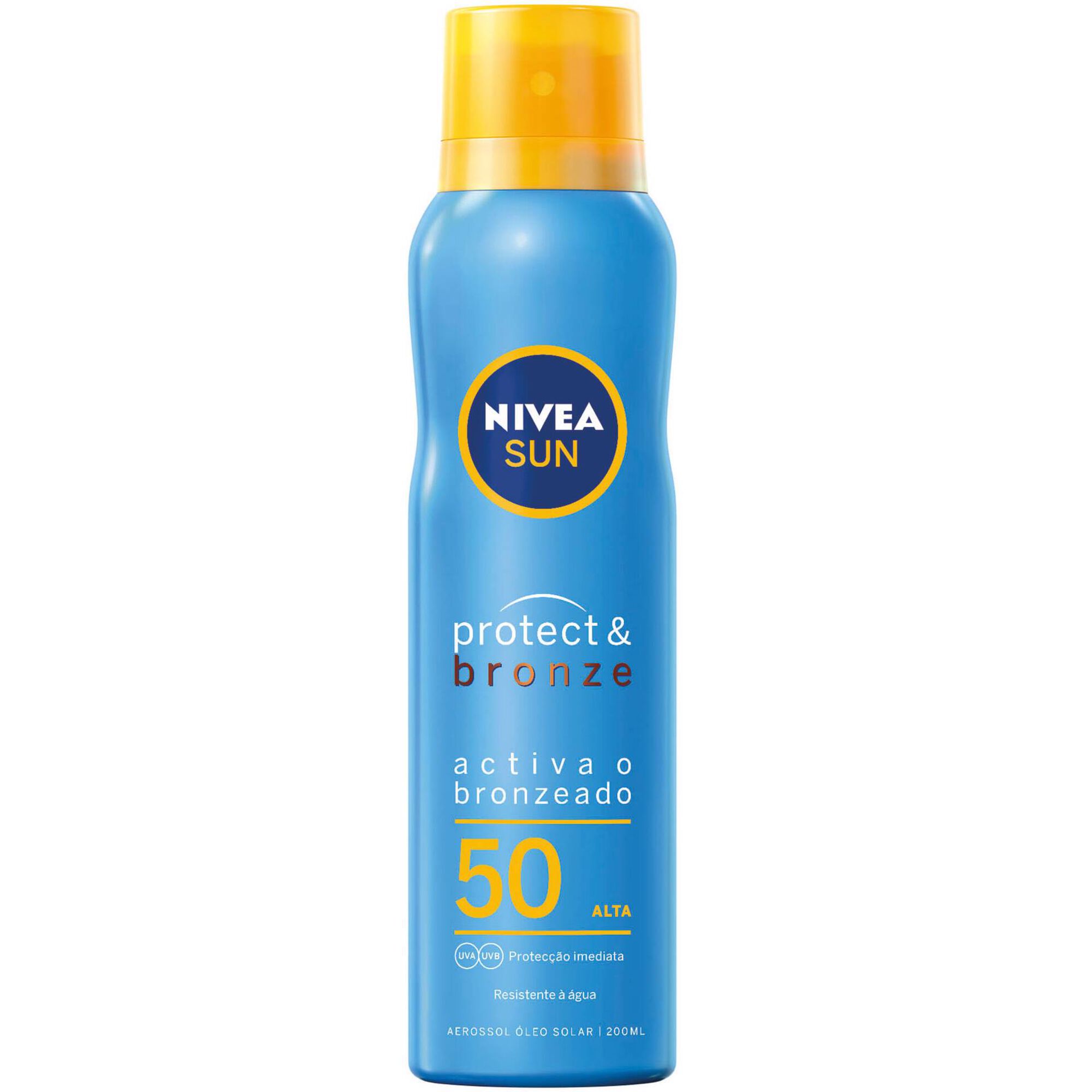 Protetor Solar Loção Aerossol Protect & Bronze FPS50 Protetor Solar Loção Aerossol Protect & Bronze FPS50