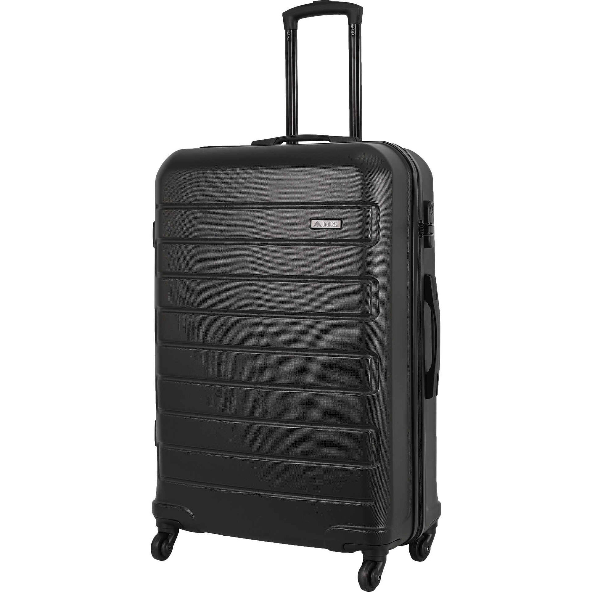Mala de Viagem Grande 4 Rodas Preta Lifestyle Berg
