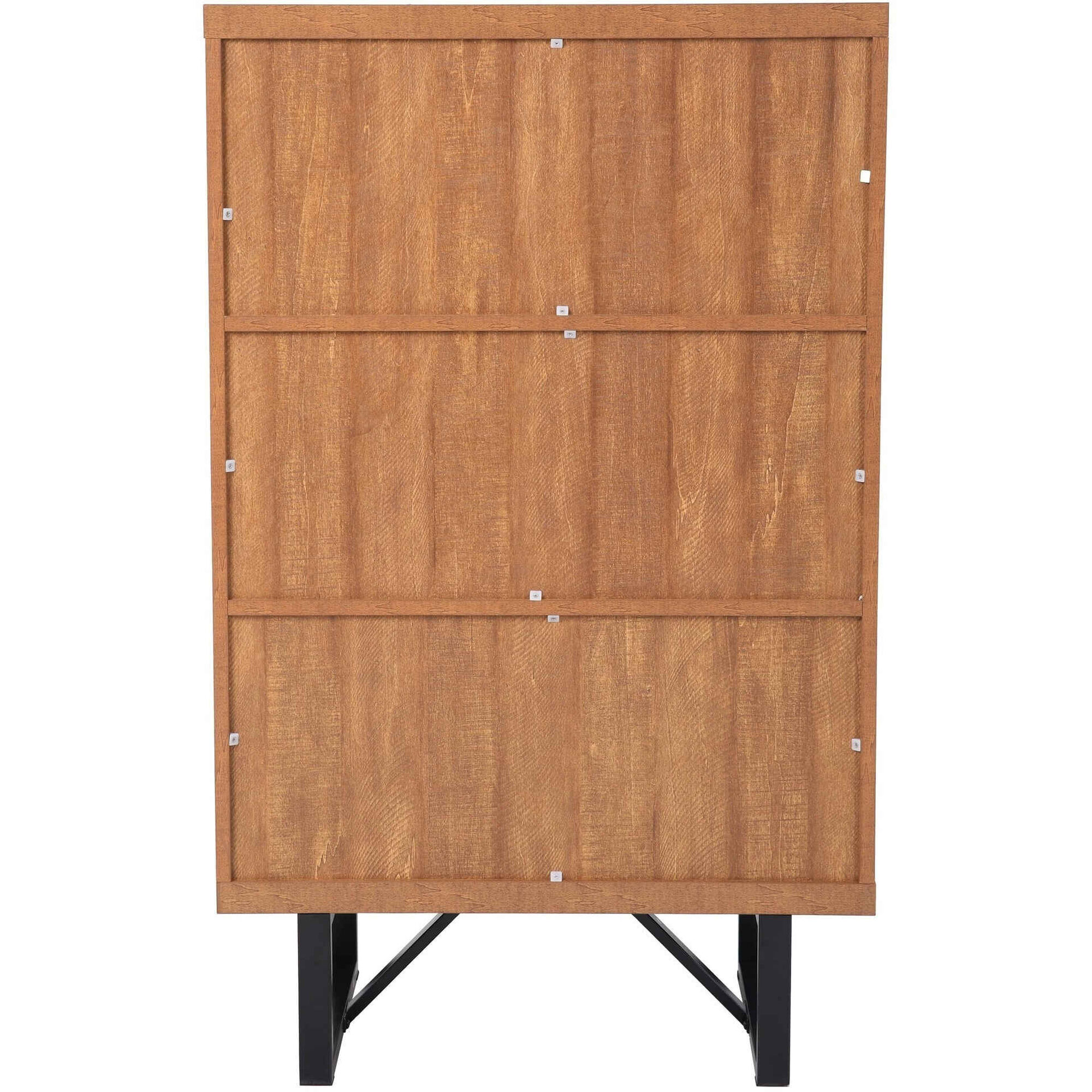 Estante 2 Prateleiras/Portas Nordic  40x80x30 cm