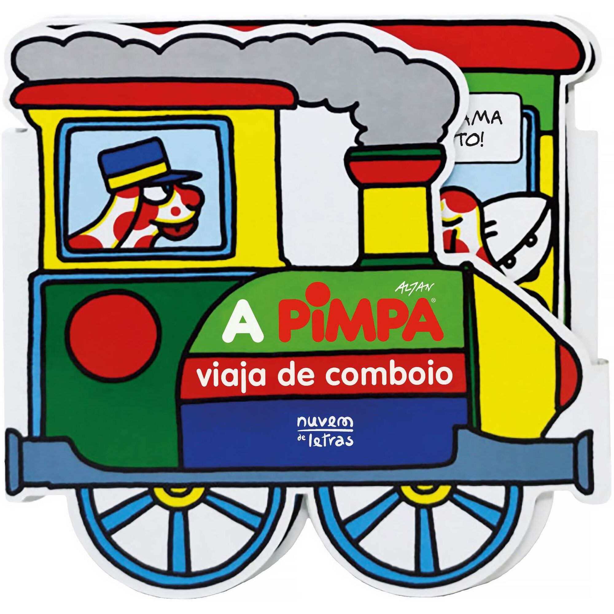 A Pimpa Viaja de Comboio de Altan