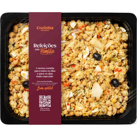 Salada de Gr&atilde;o e Bacalhau para 6 Pessoas Cozinha Continente