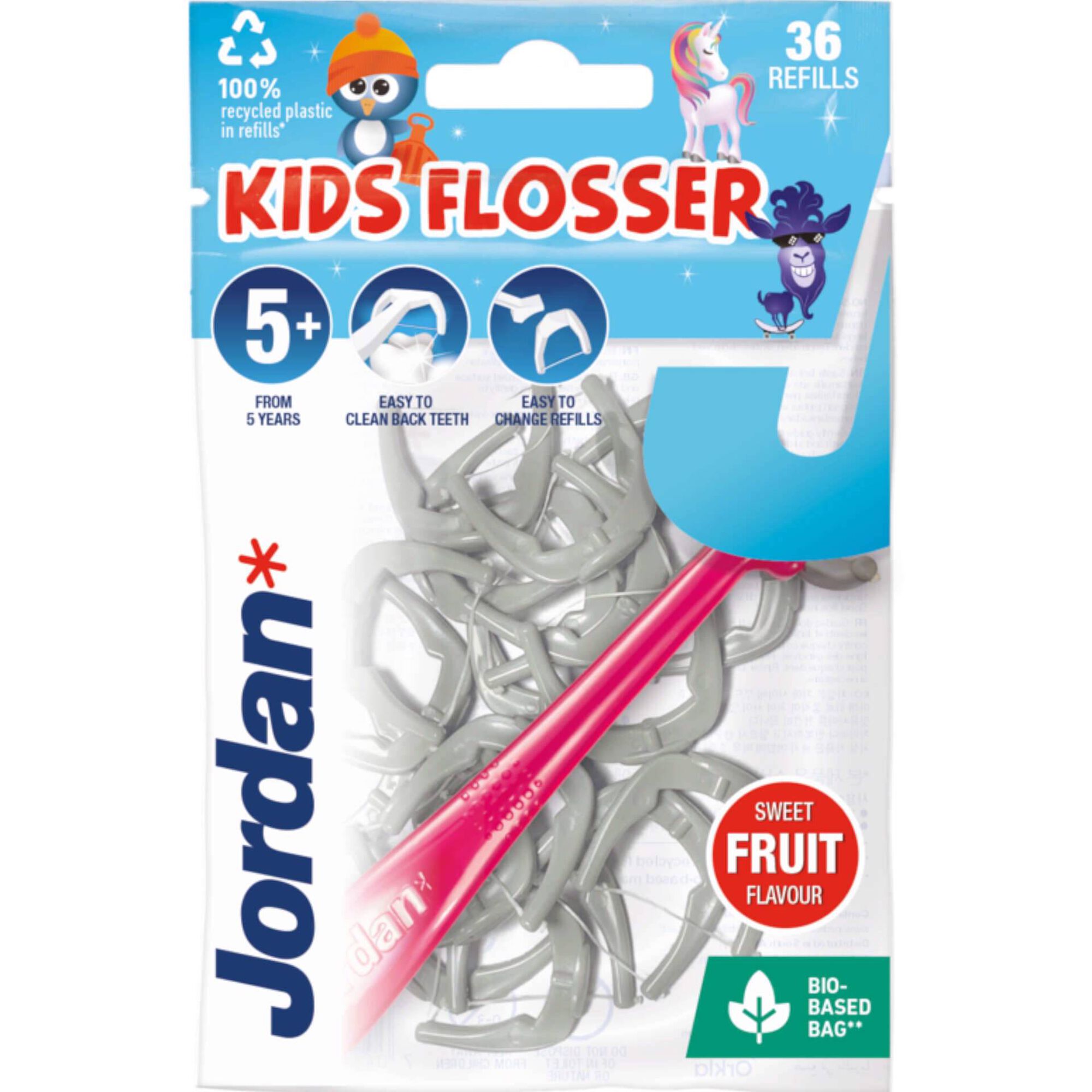 Fio Dent&aacute;rio Crian&ccedil;a +5 Anos Jordan