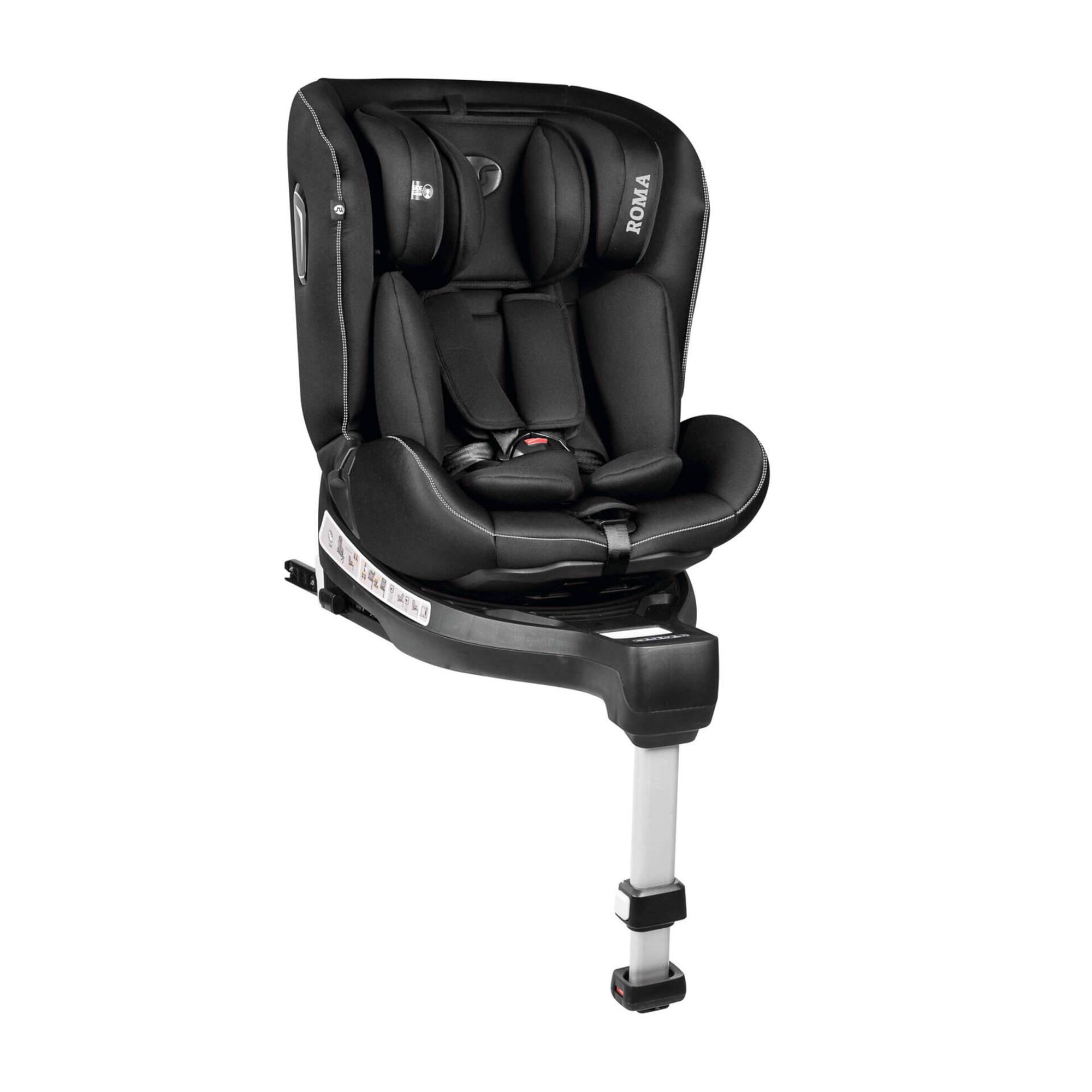 Cadeira Auto Grupo 0+/1/2/3 Isofix Rotativa 360° Cinza Roma Cadeira Auto Grupo 0+/1/2/3 Isofix Rotativa 360° Cinza Roma