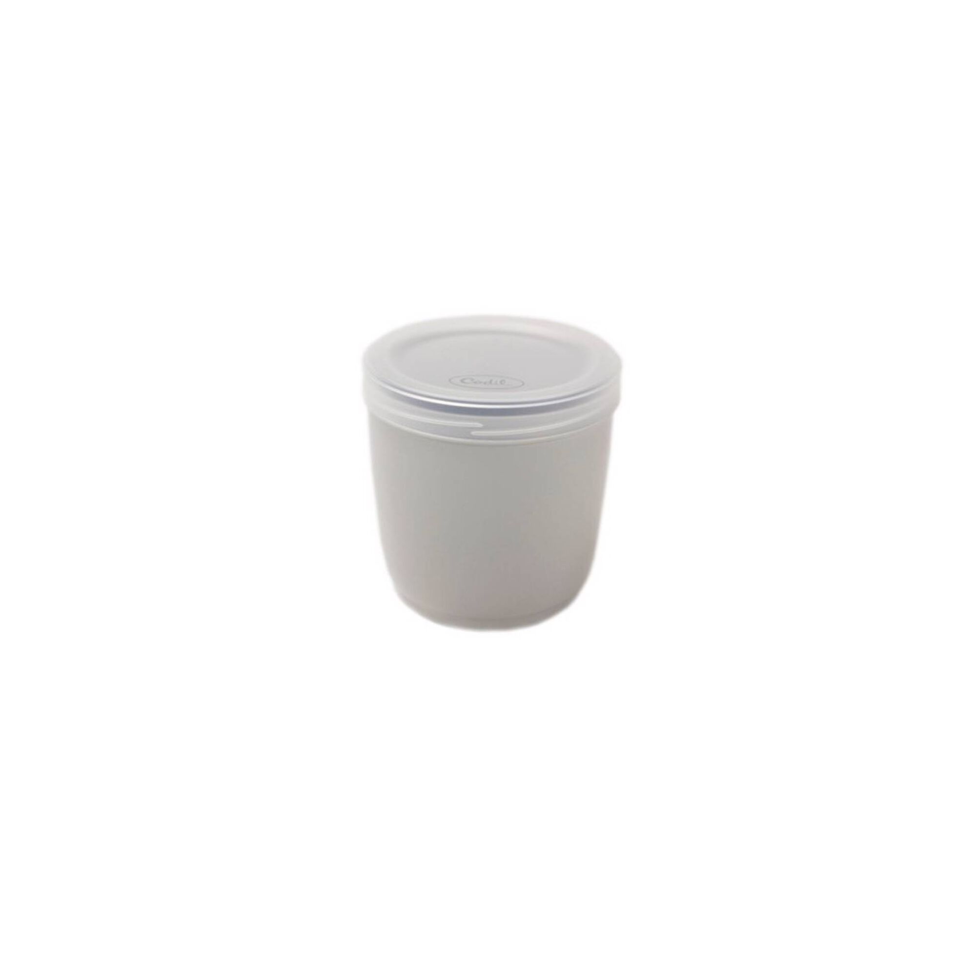 Taça com Tampa 1,7L Cinza Essencial